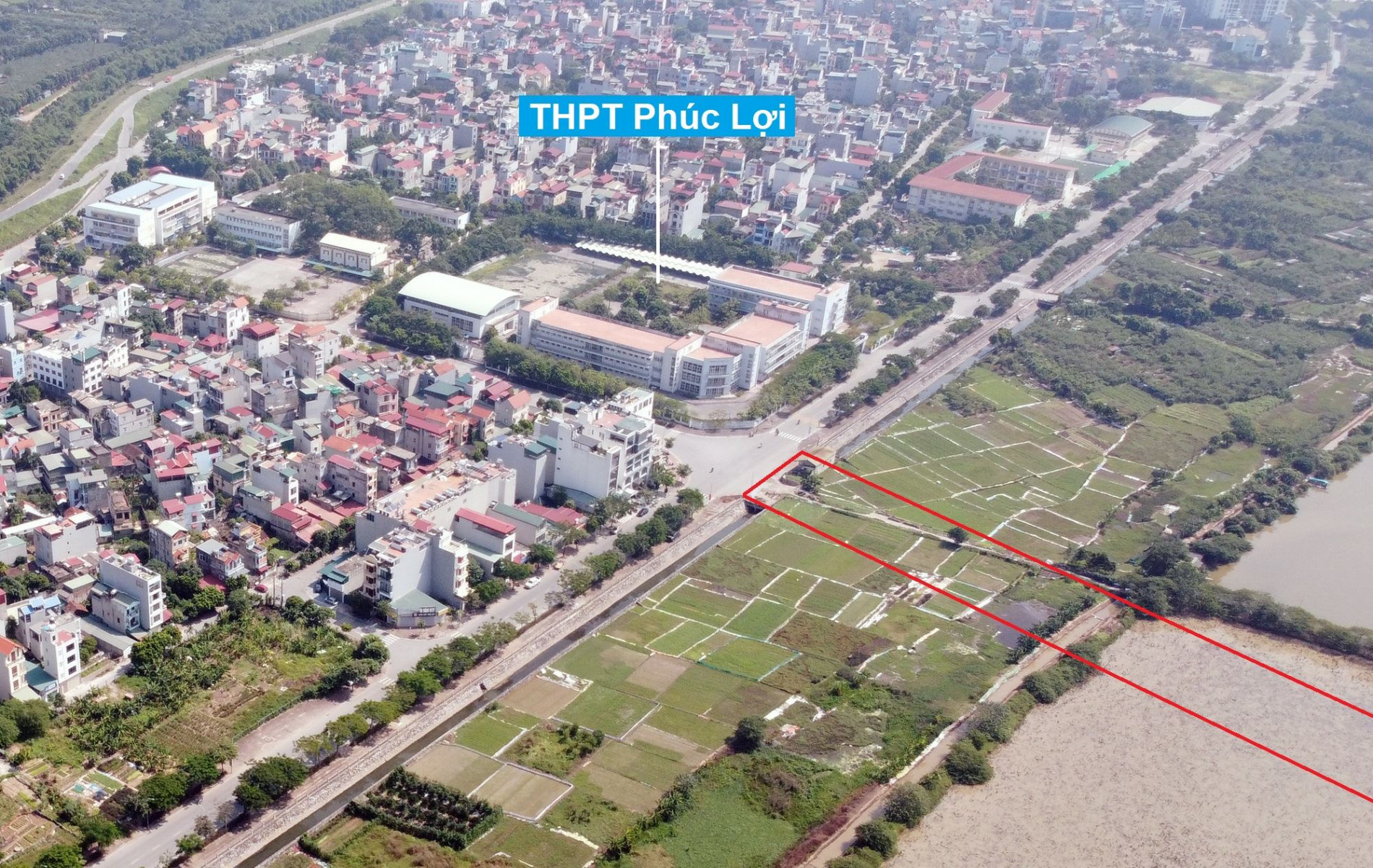 Đường sẽ mở theo quy hoạch ở phường Phúc Lợi, Long Biên, Hà Nội (phần 2)