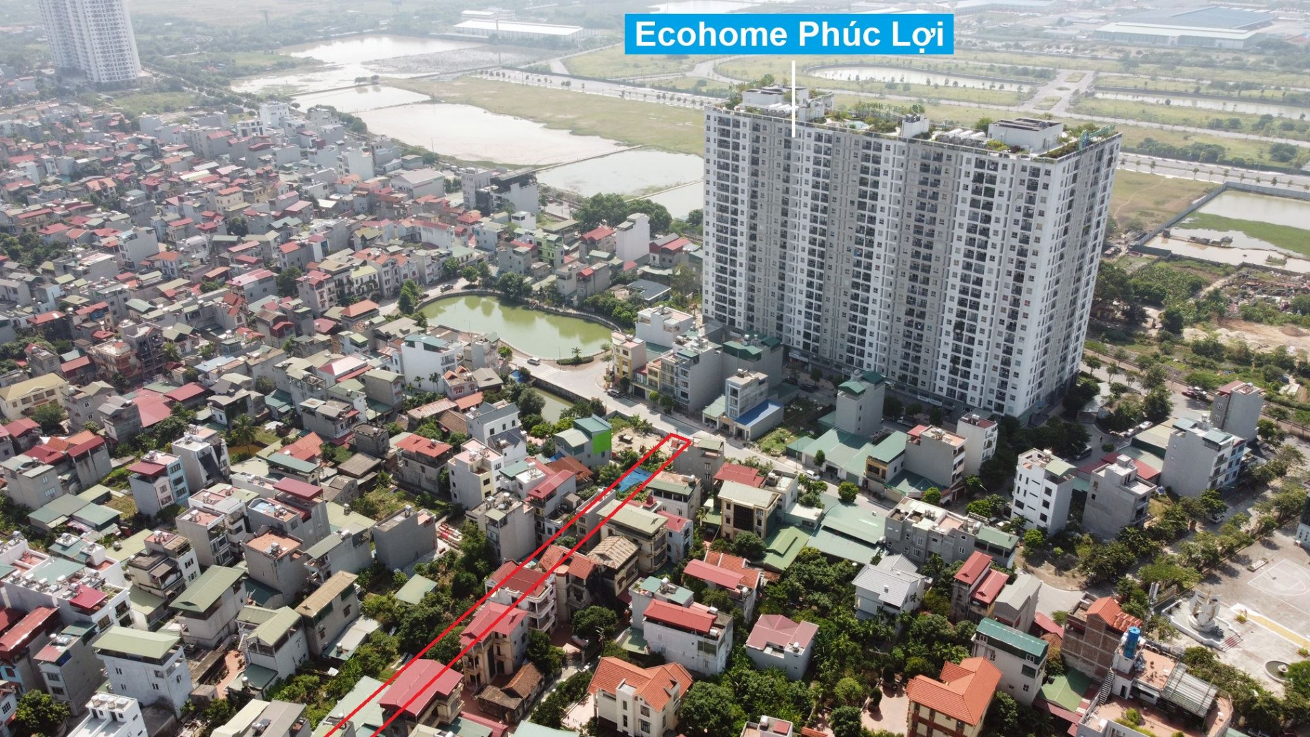 Đường sẽ mở theo quy hoạch ở phường Phúc Lợi, Long Biên, Hà Nội (phần 2)