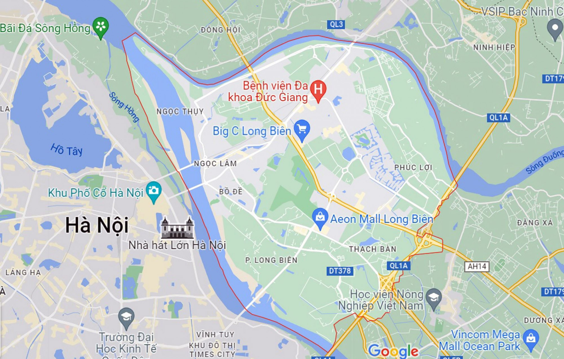Những khu đất sắp thu hồi để xây trường học ở quận Long Biên, Hà Nội (phần 3)