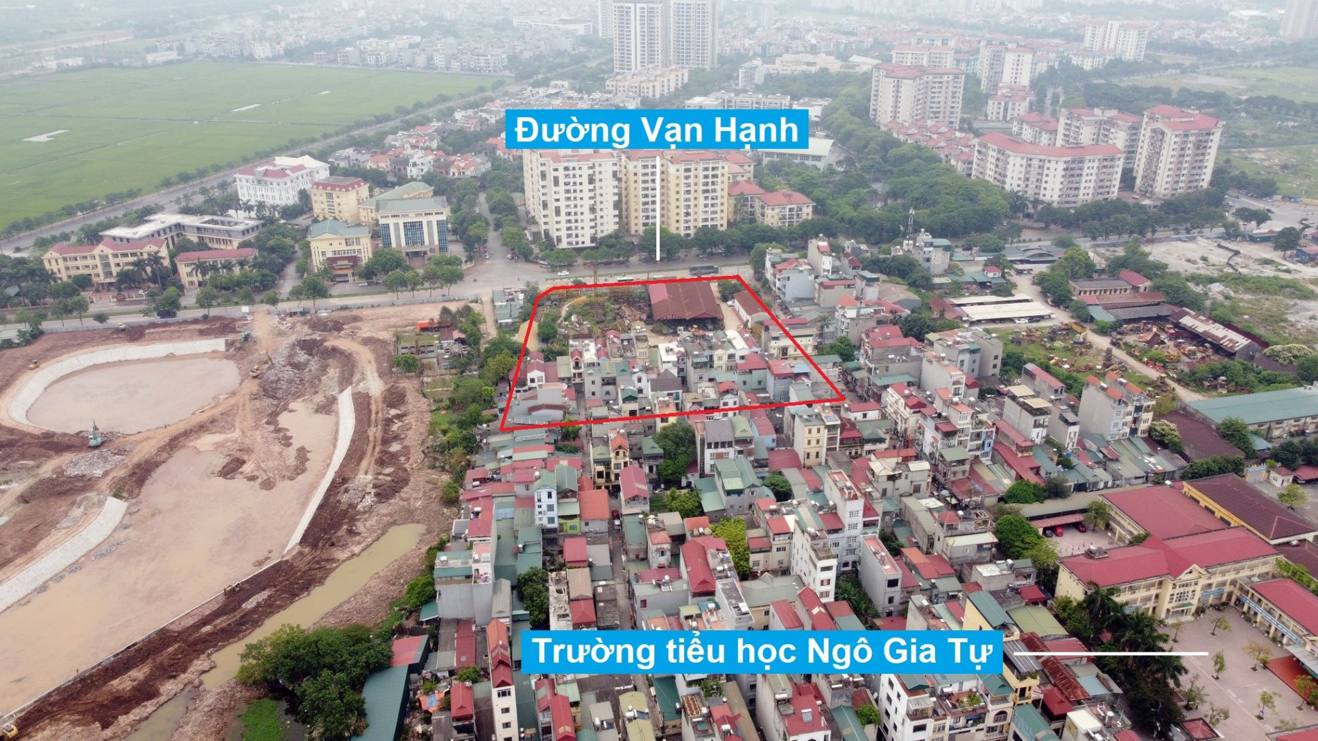 Những khu đất sắp thu hồi để xây trường học ở quận Long Biên, Hà Nội (phần 3)