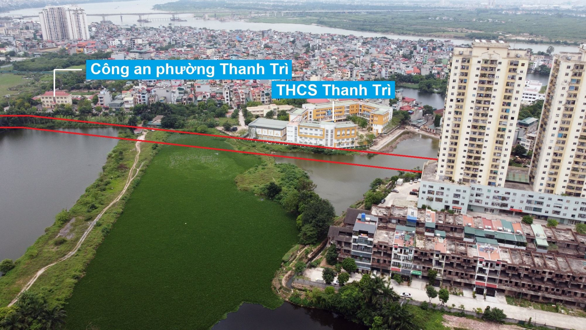 Đường sẽ mở theo quy hoạch ở phường Thanh Trì, Hoàng Mai, Hà Nội (phần 3)