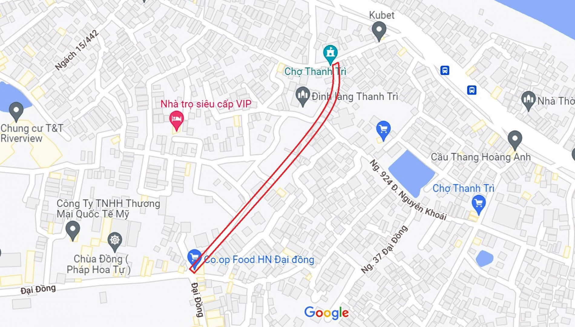 Đường sẽ mở theo quy hoạch ở phường Thanh Trì, Hoàng Mai, Hà Nội (phần 3)