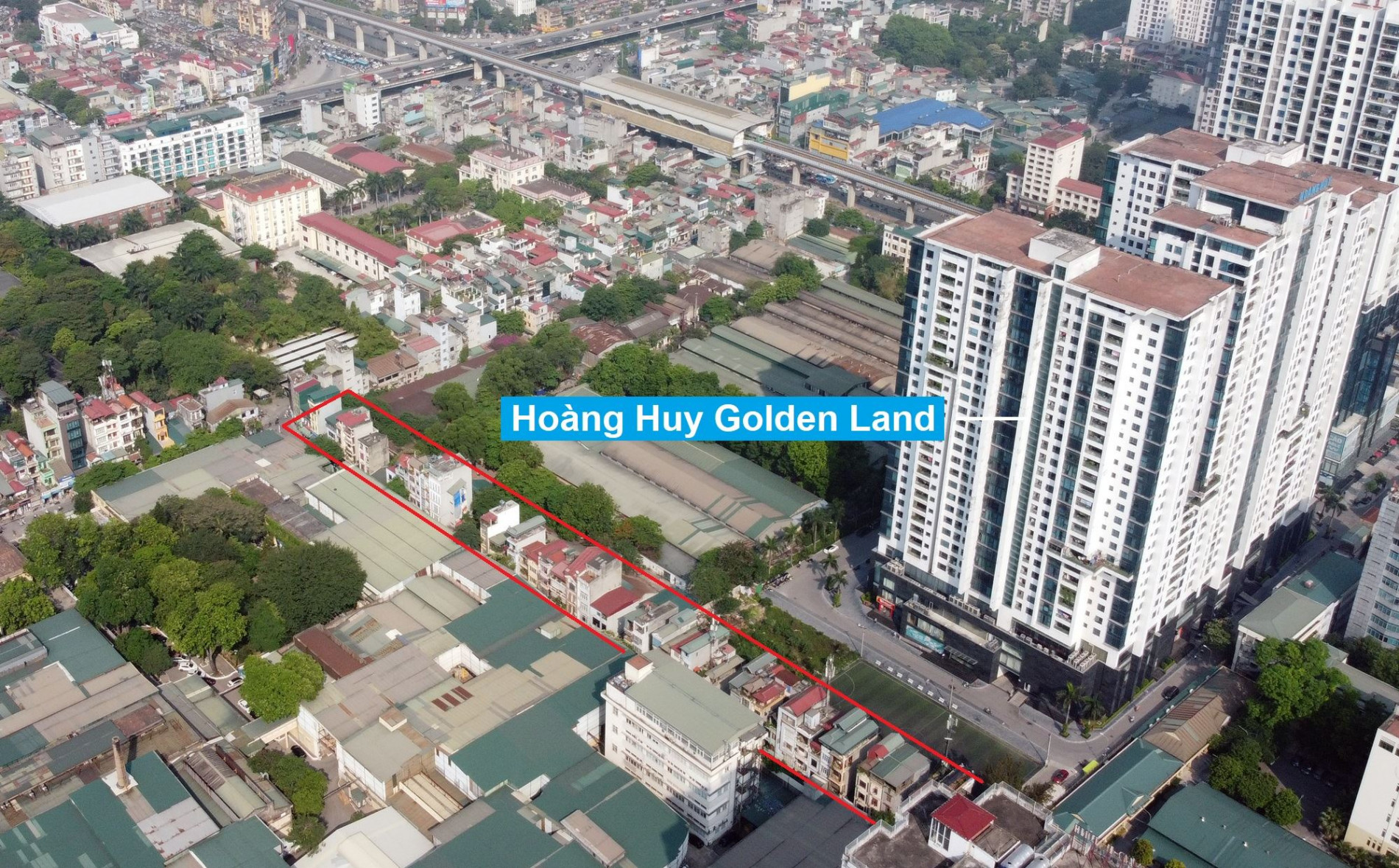 Đường sẽ mở theo quy hoạch ở phường Thanh Xuân Trung, Thanh Xuân, Hà Nội (phần 1)