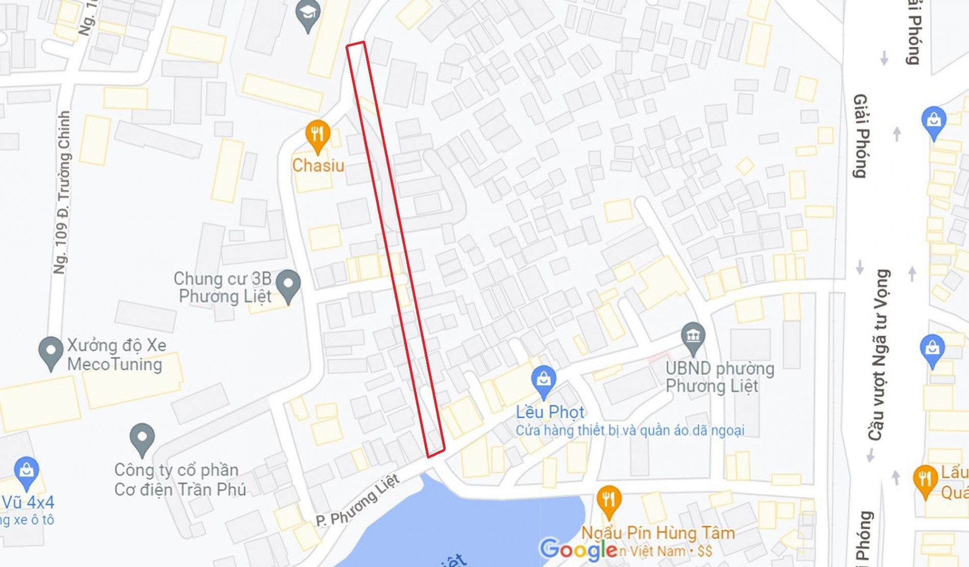 Đường sẽ mở theo quy hoạch ở phường Phương Liệt, Thanh Xuân, Hà Nội (phần 1)