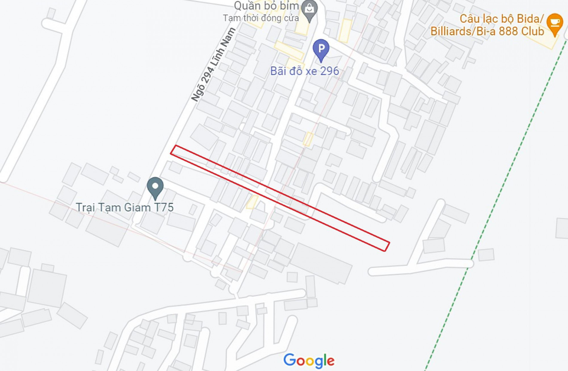 Đường sẽ mở theo quy hoạch ở phường Lĩnh Nam, Hoàng Mai, Hà Nội (phần 3)