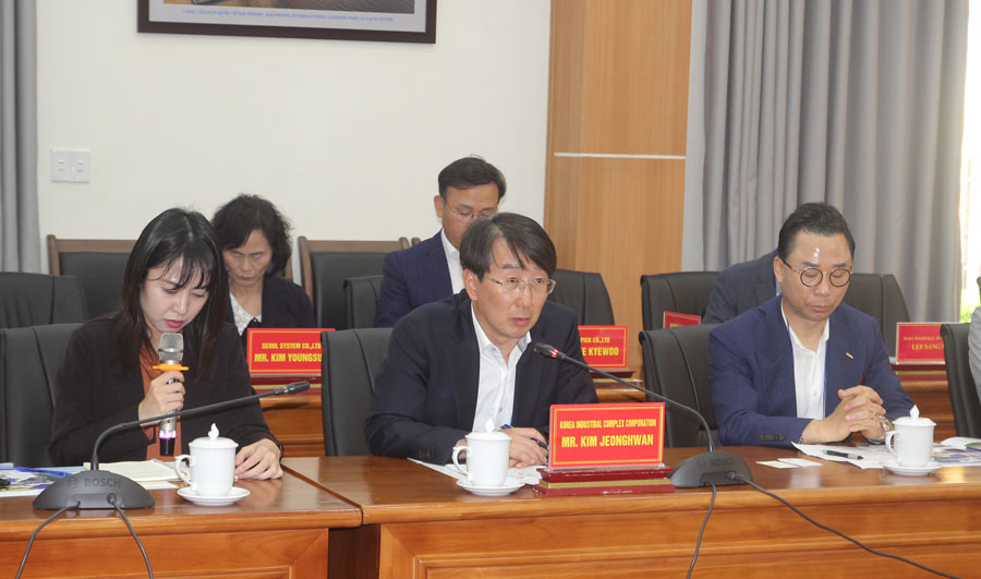 Hội nghị gặp gỡ, trao đổi giữa Ban Quản lý Khu kinh tế Hải Phòng với Hiệp hội các Khu công nghiệp Hàn Quốc