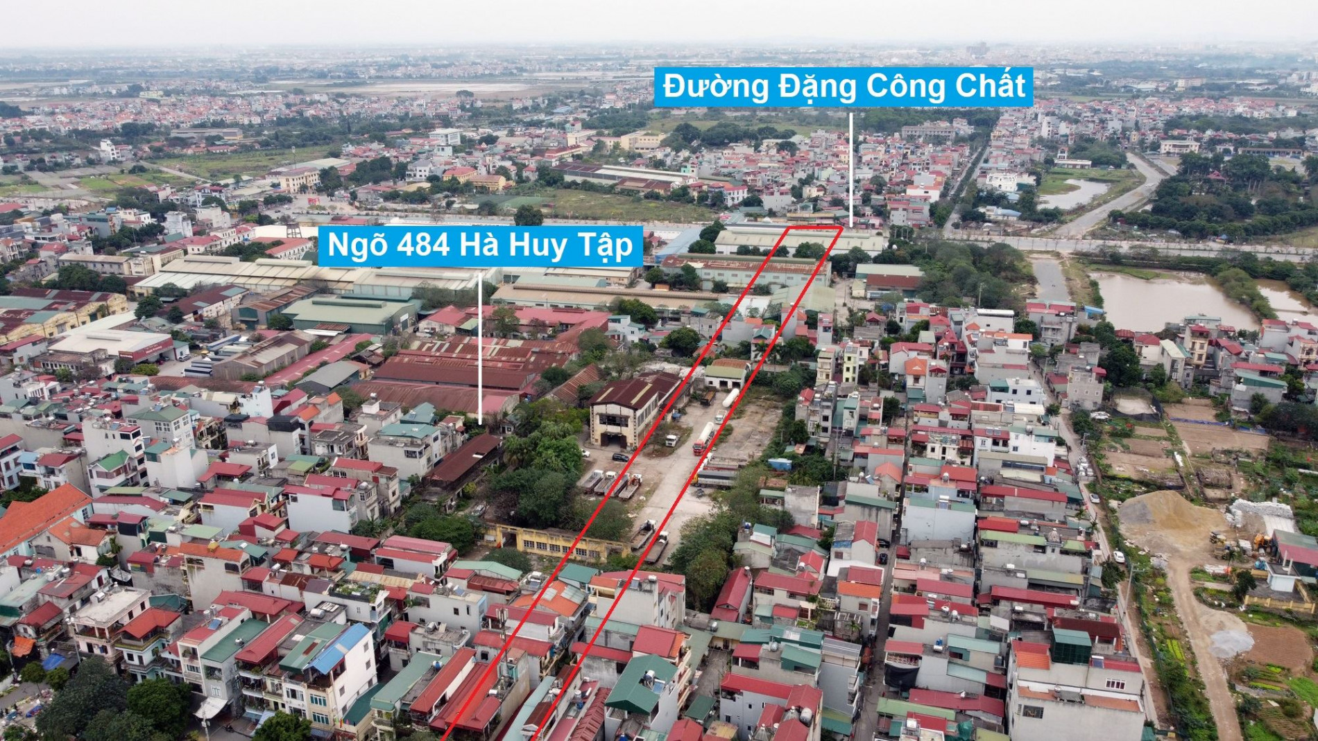 Đường sẽ mở theo quy hoạch ở thị trấn Yên Viên, Gia Lâm, Hà Nội (phần 1)
