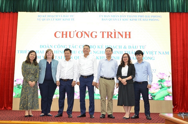 Hai Phong Economic Zone Management Board and The Delegation of the Ministry of Investment Planning