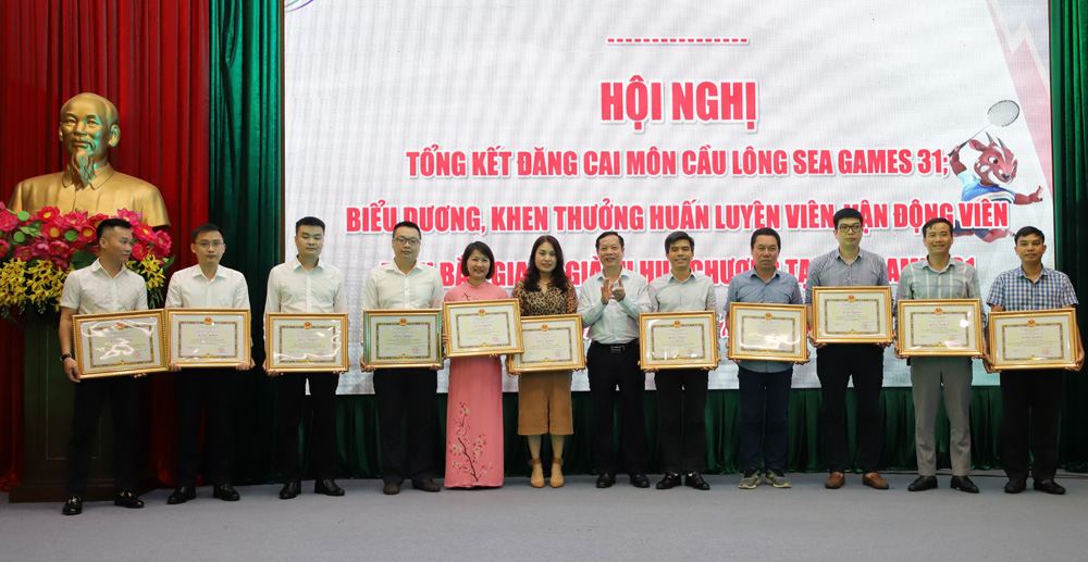 Bắc Giang, khen thưởng, tập thể, cá nhân, SEA Games 31, UBND tỉnh