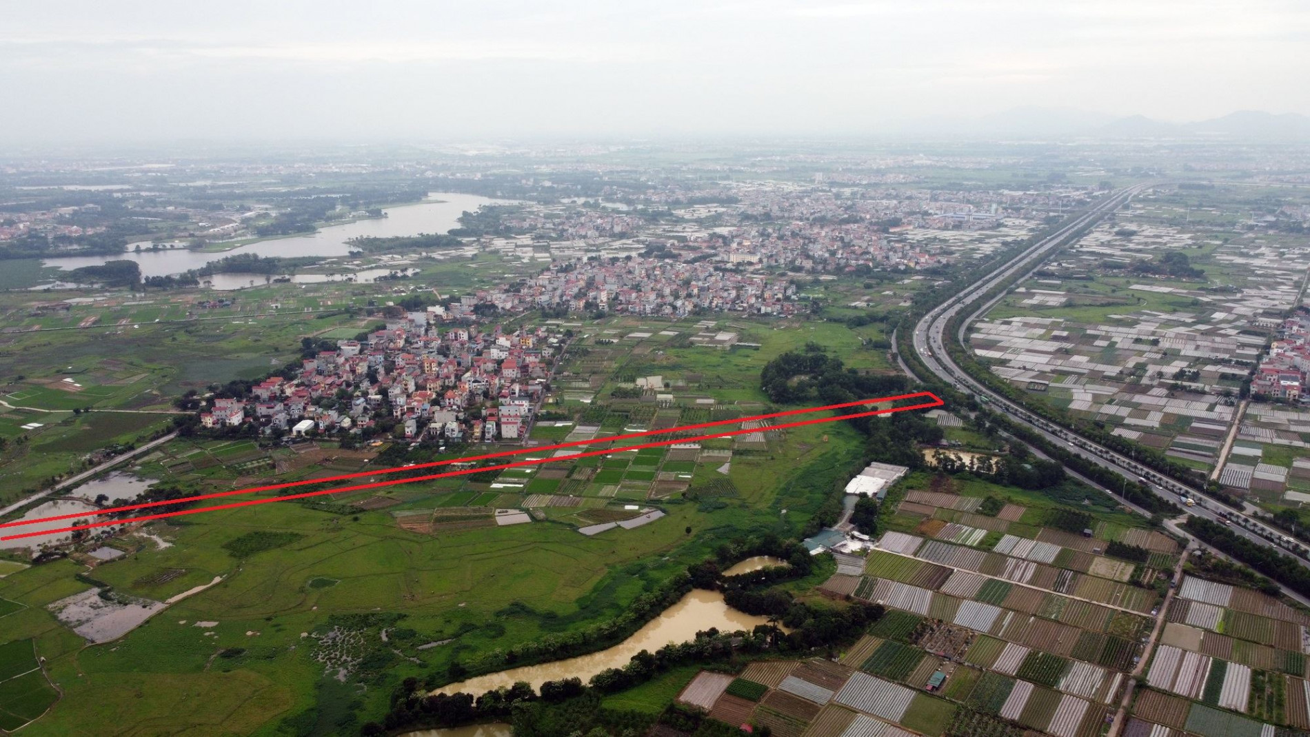 Đường sẽ mở theo quy hoạch ở xã Vân Nội, Đông Anh, Hà Nội (phần 2)