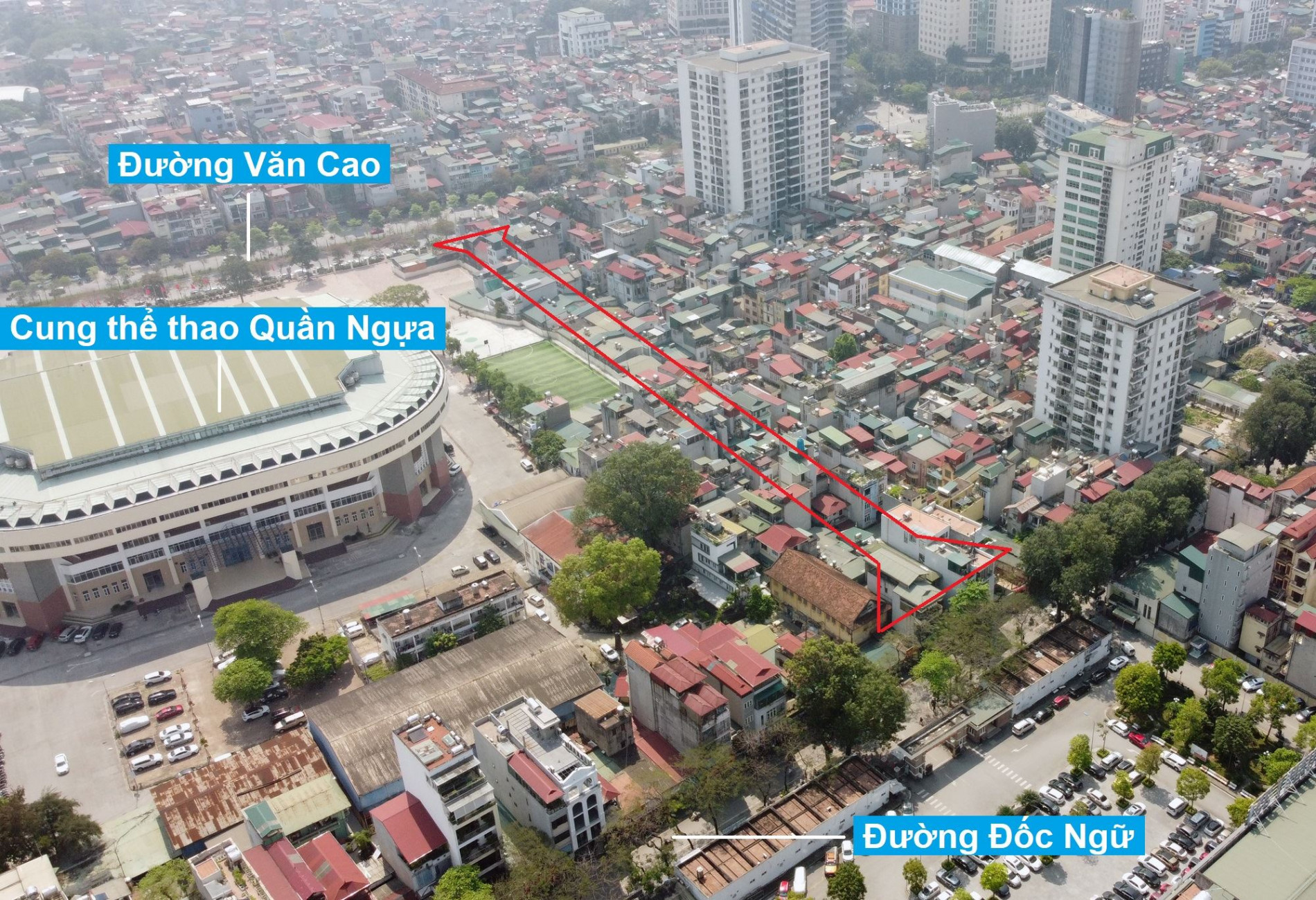 Những khu đất sắp thu hồi để mở đường ở phường Liễu Giai, Ba Đình, Hà Nội (phần 1)