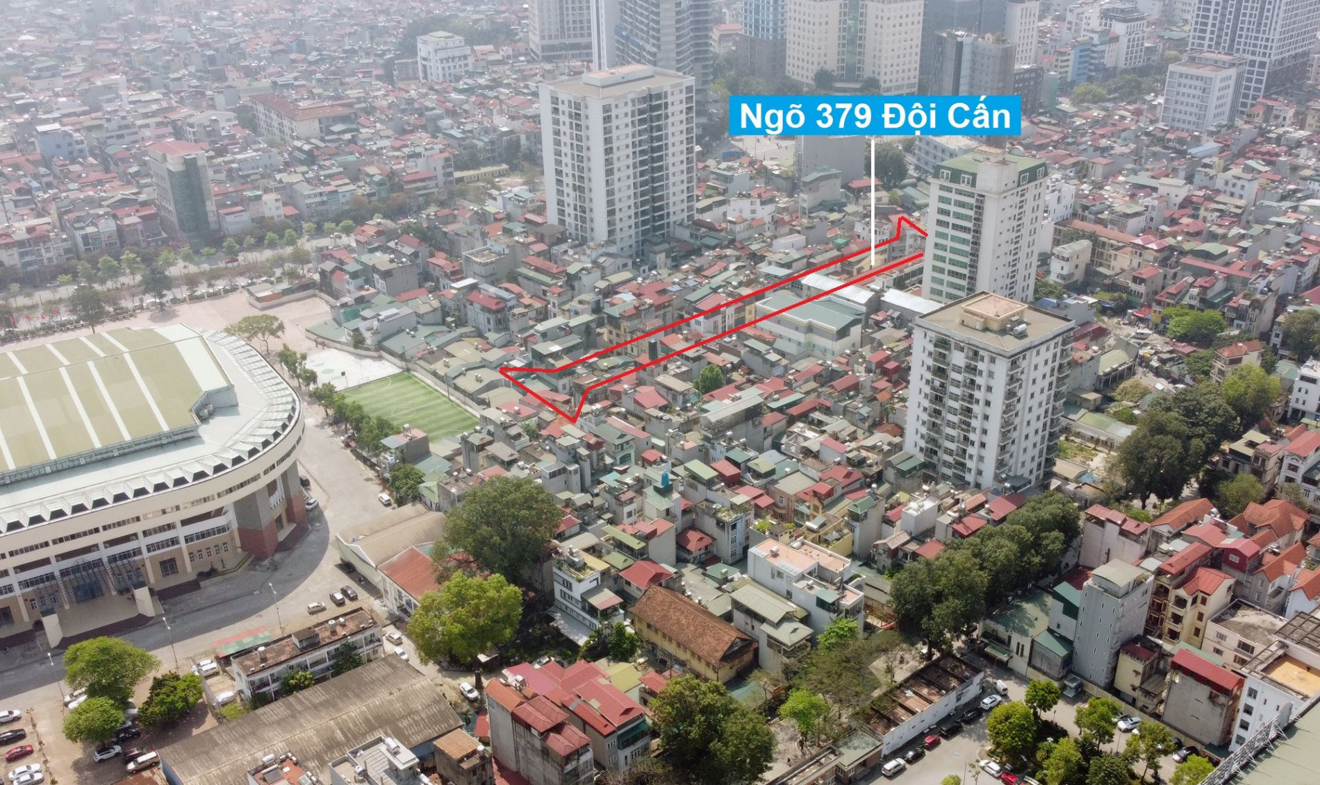 Những khu đất sắp thu hồi để mở đường ở phường Liễu Giai, Ba Đình, Hà Nội (phần 1)