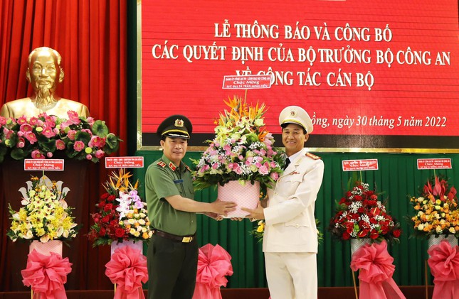 Công an tỉnh Lâm Đồng có tân giám đốc và phó giám đốc ảnh 2