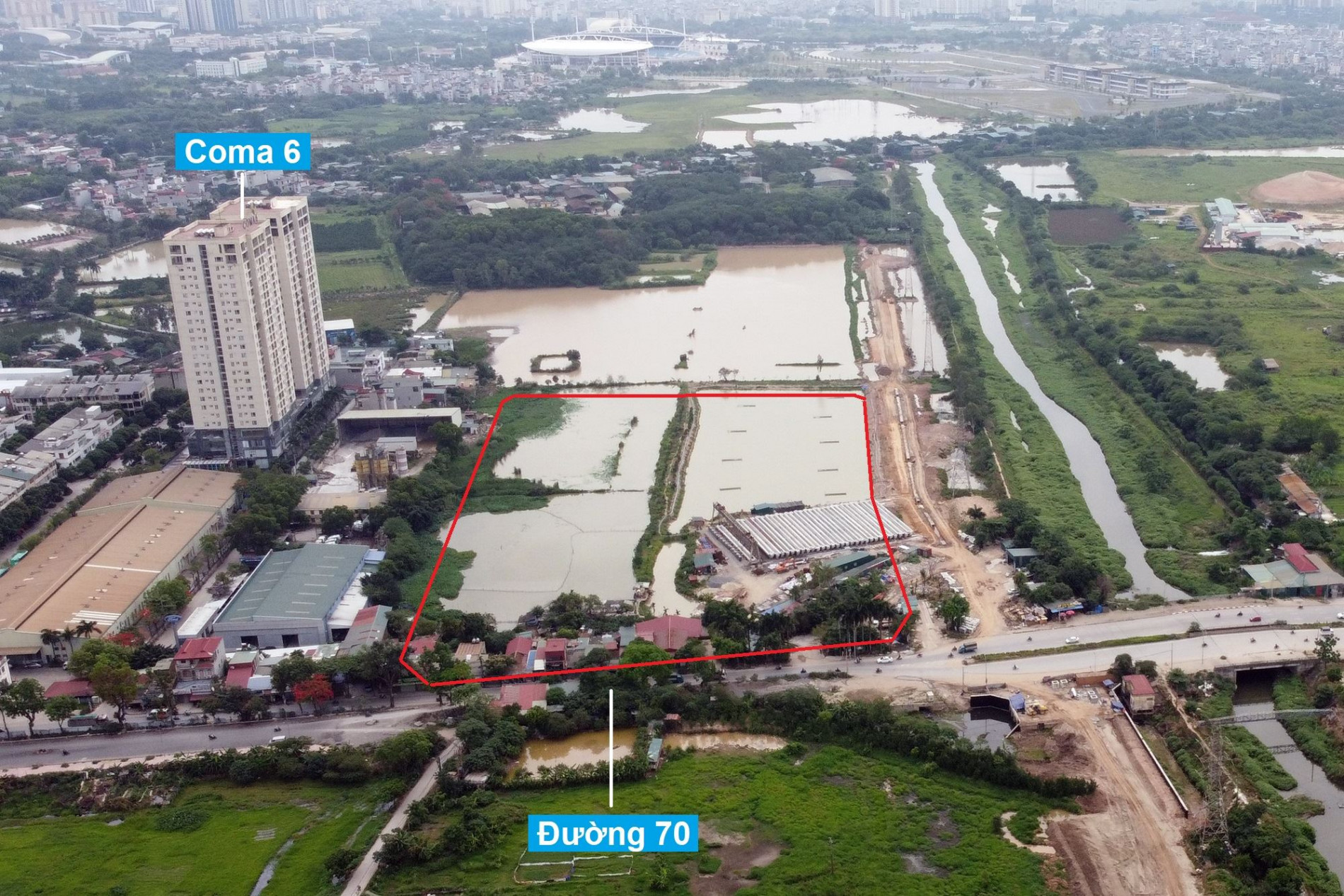 Những khu đất sắp thu hồi để xây trường học ở quận Nam Từ Liêm, Hà Nội (phần 3)