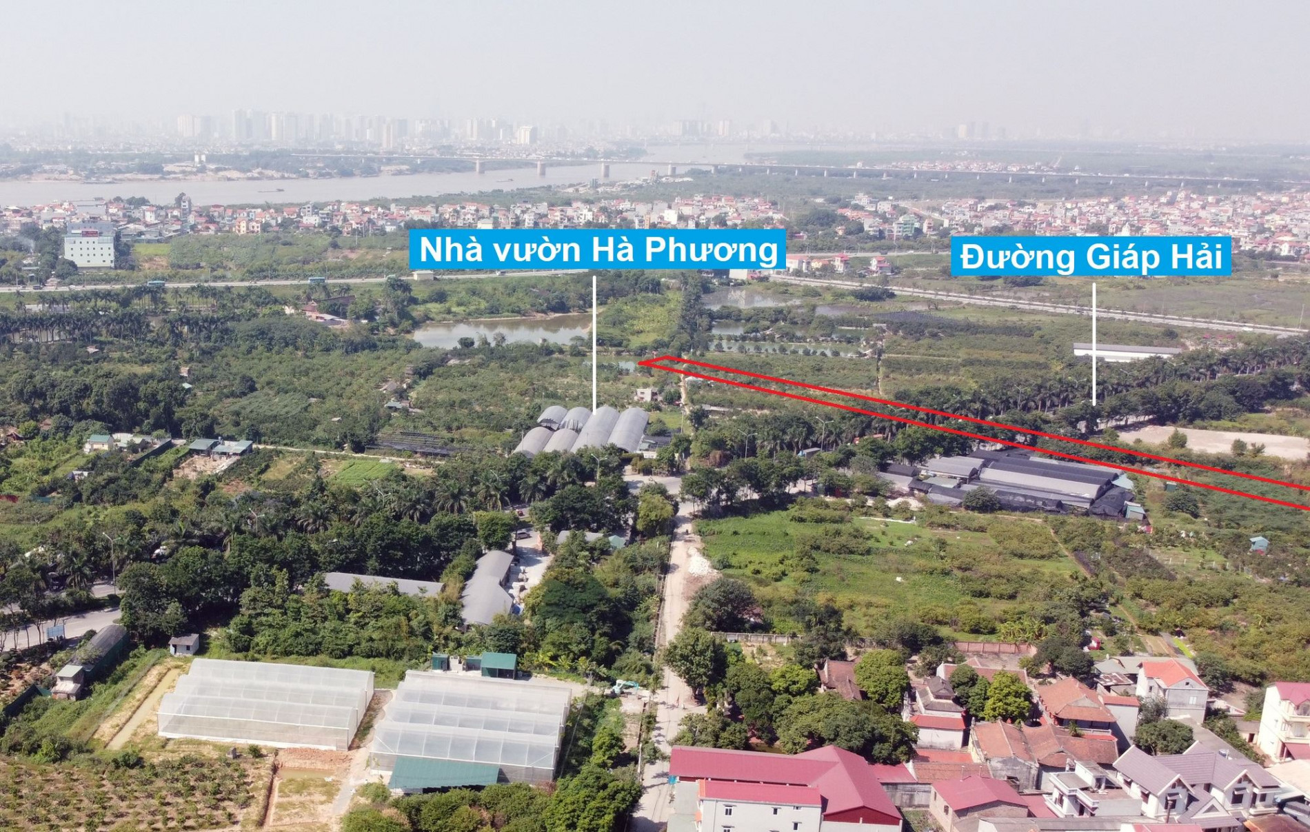 Đường sẽ mở theo quy hoạch ở xã Đa Tốn, Gia Lâm, Hà Nội (phần 2)