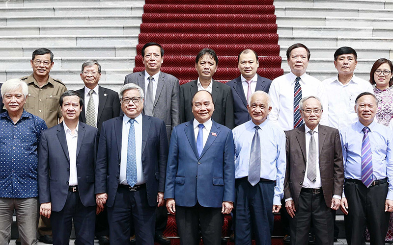 Chủ tịch nước làm việc với Hội Khoa học lịch sử Việt Nam -0