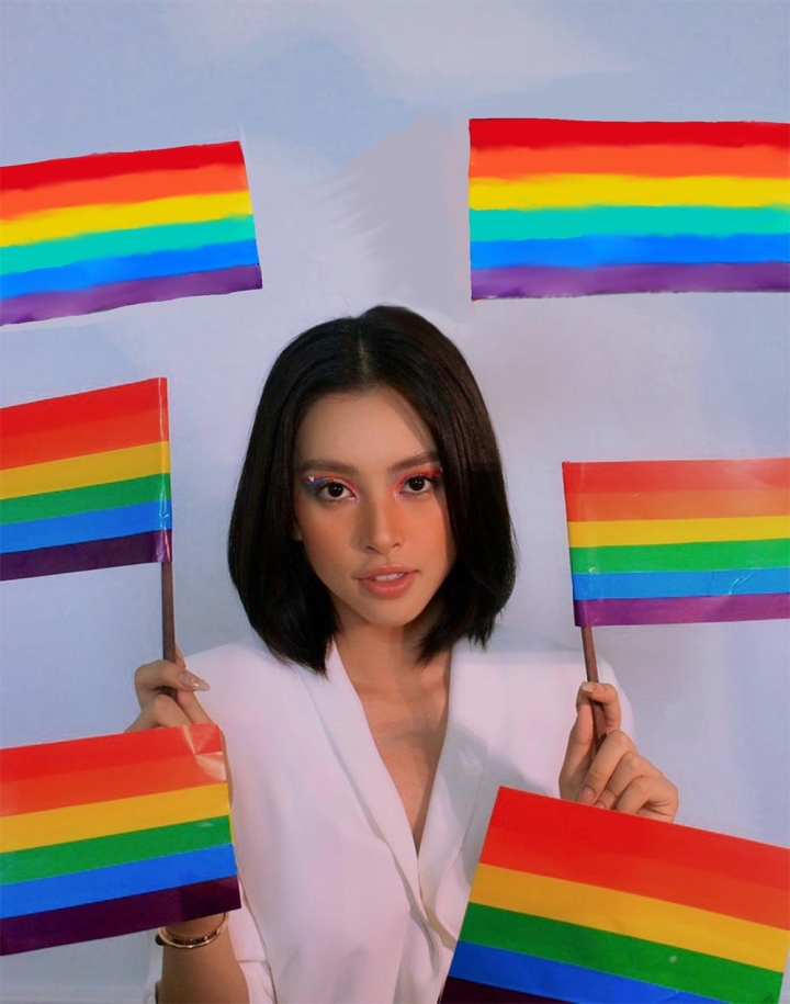 Hoa hậu Tiểu Vy tung bộ ảnh ủng hộ cộng đồng LGBTQ+ - 5