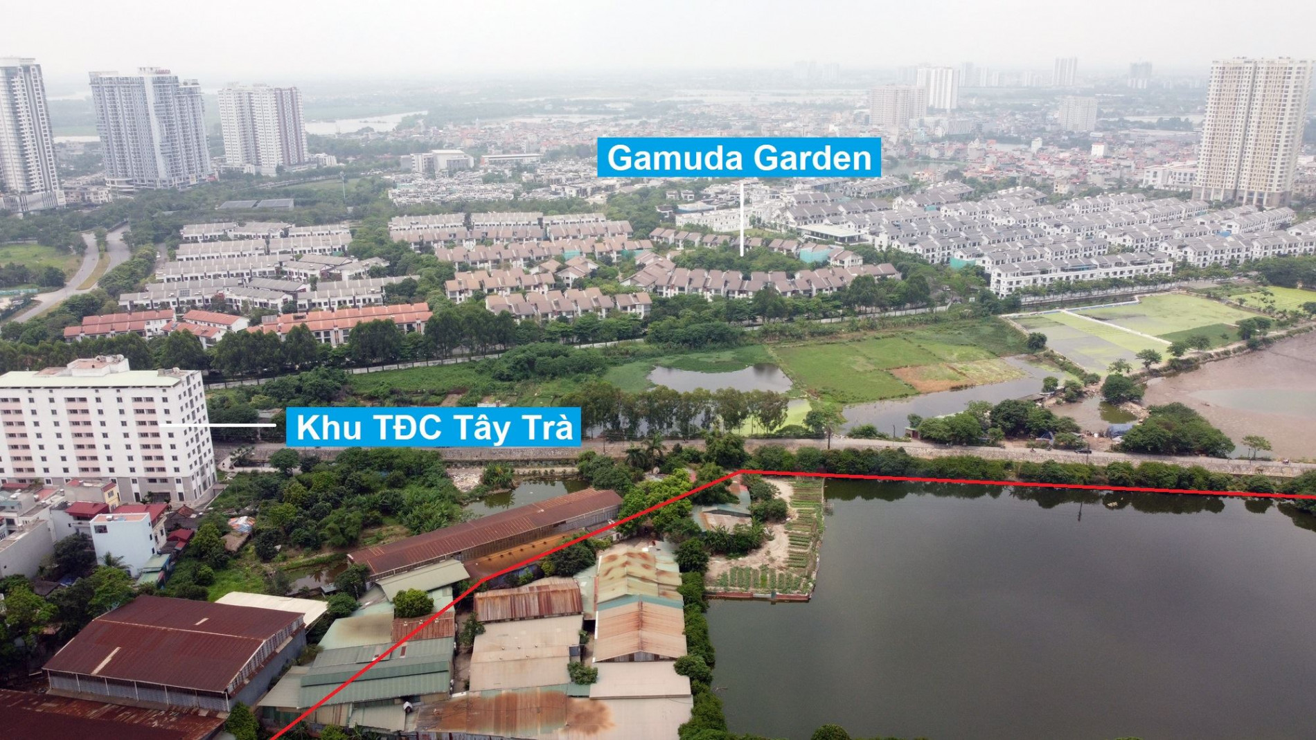 Những khu đất sắp thu hồi để xây trường học ở quận Hoàng Mai, Hà Nội