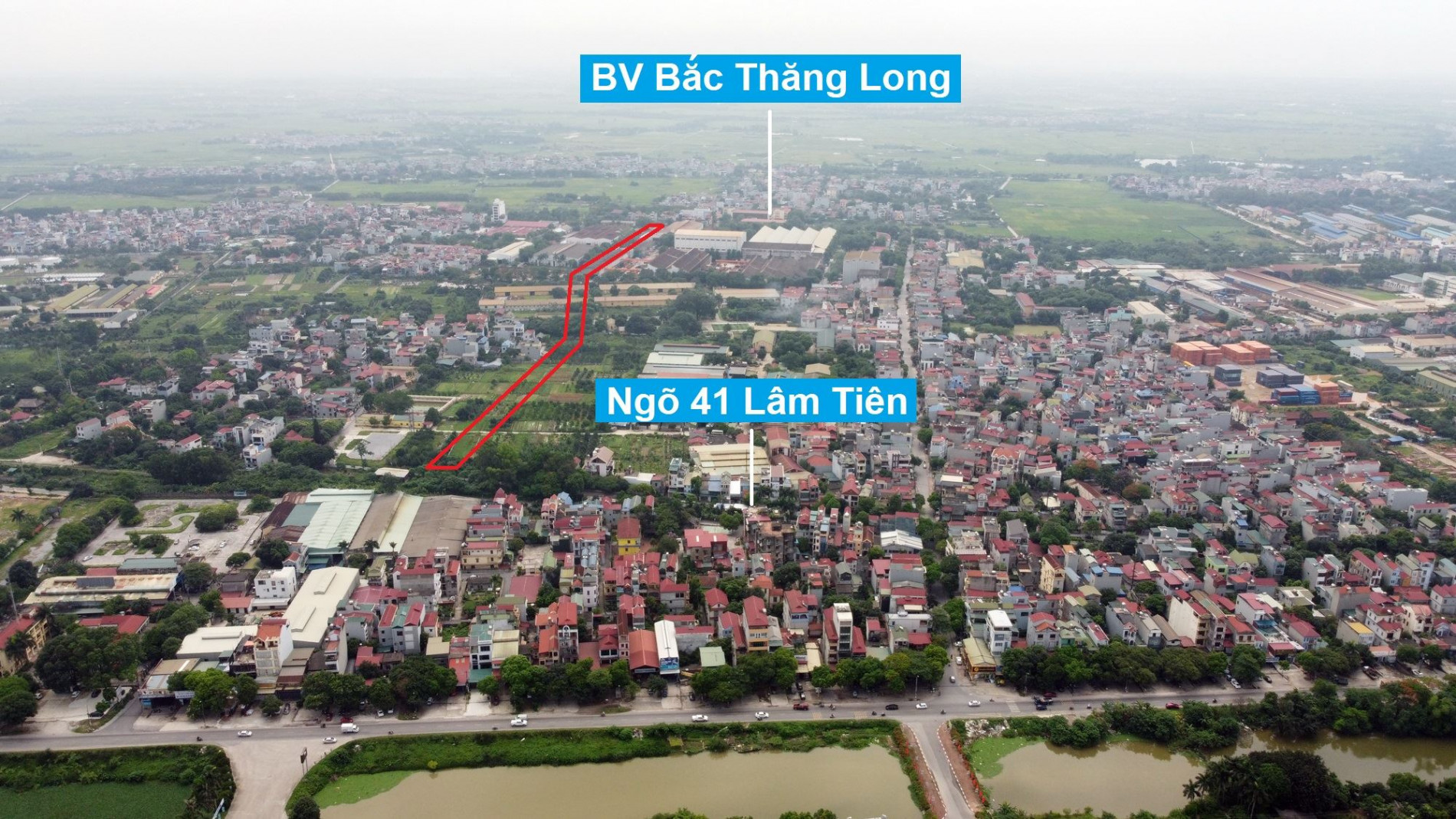 Đường sẽ mở theo quy hoạch ở thị trấn Đông Anh, Đông Anh, Hà Nội (phần 3)