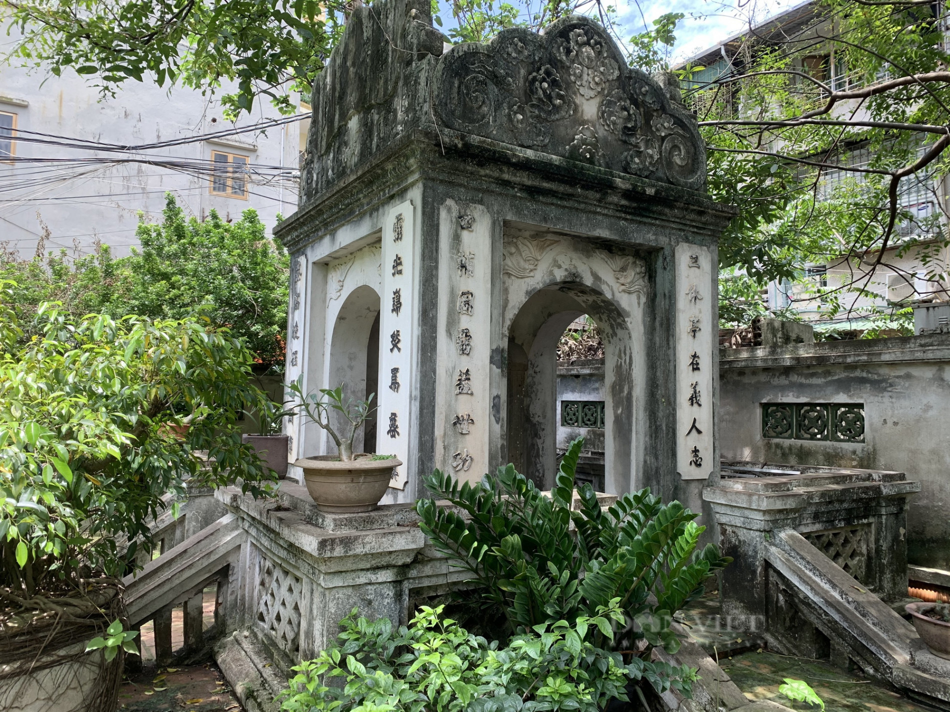 Kiến trúc độc đáo bên trong khu lăng mộ cổ trăm năm tuổi ở giữa lòng Thủ đô - Ảnh 9.