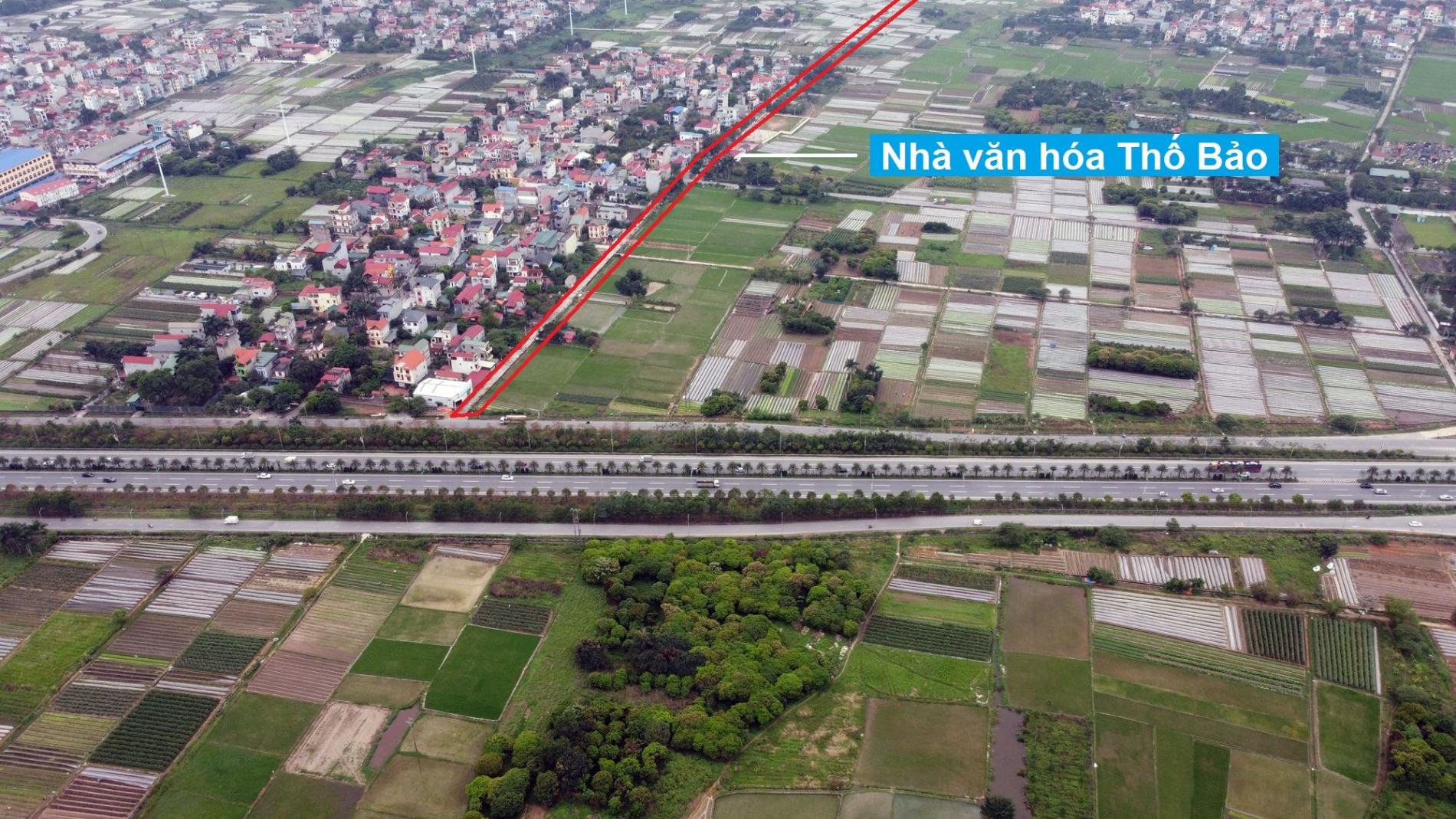 Đường sẽ mở theo quy hoạch ở xã Vân Nội, Đông Anh, Hà Nội (phần 3)