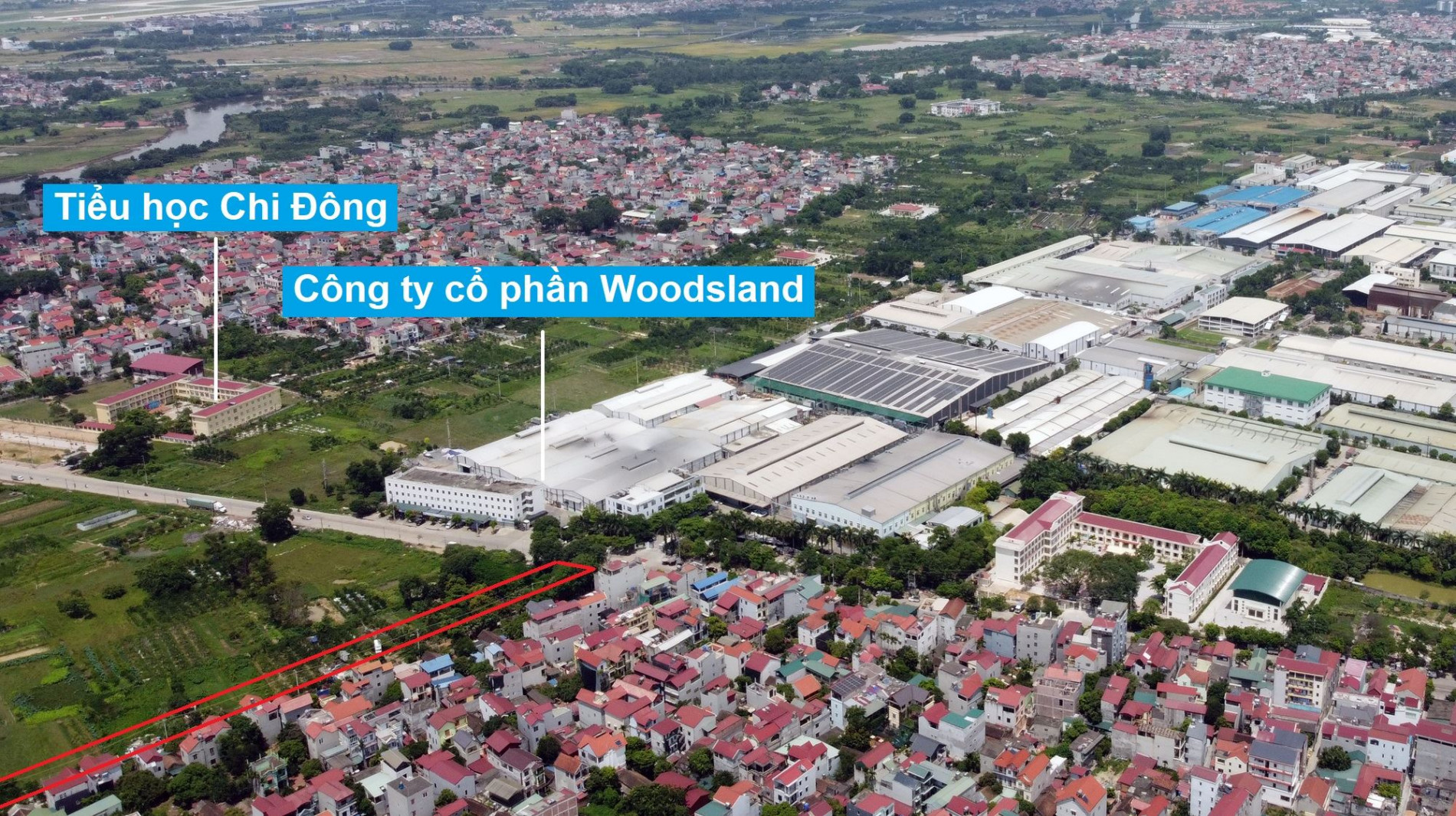 Đường sẽ mở theo quy hoạch ở thị trấn Chi Đông, Mê Linh, Hà Nội (phần 2)
