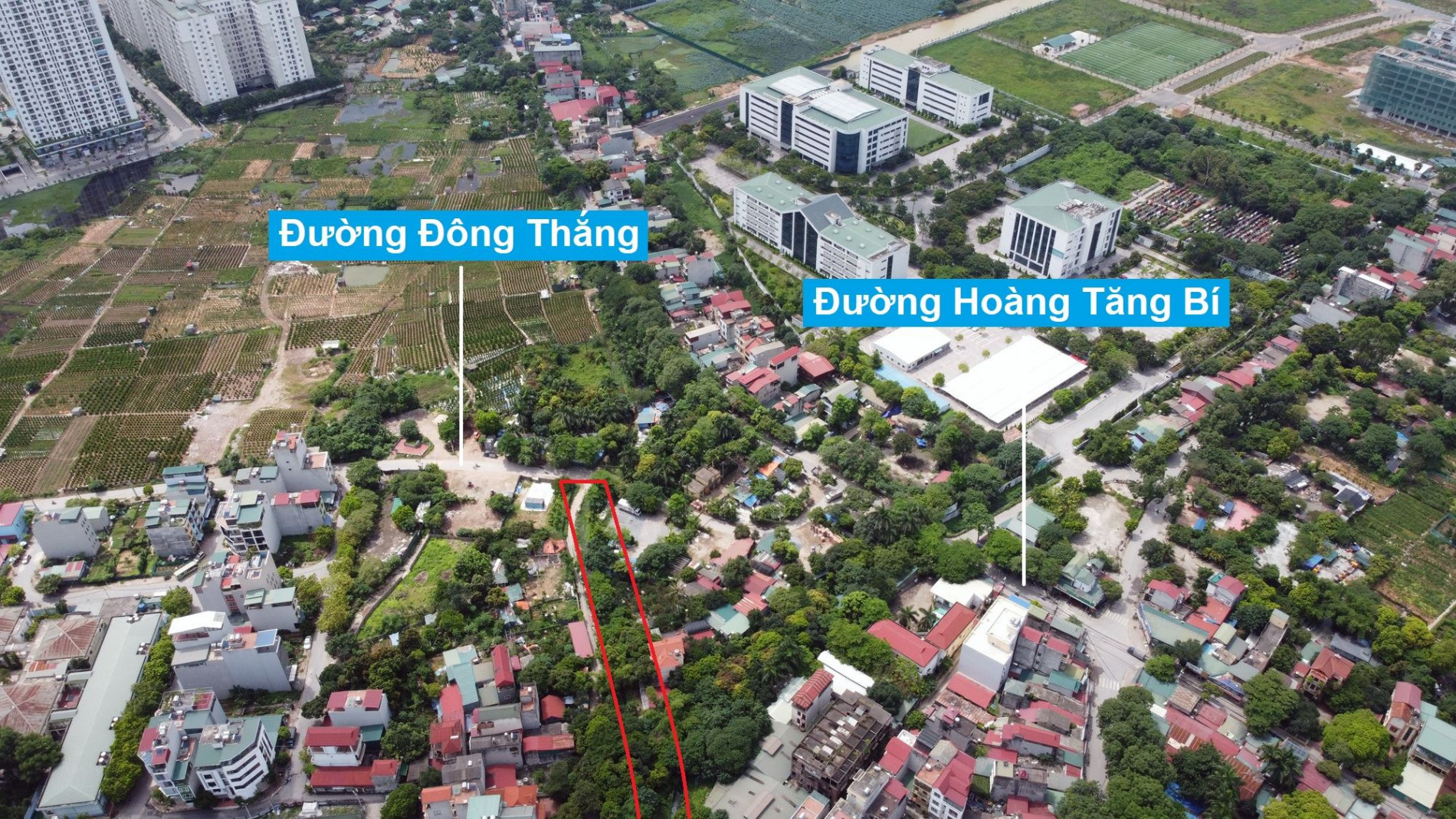 Đường sẽ mở theo quy hoạch ở phường Đông Ngạc, Bắc Từ Liêm, Hà Nội (phần 2)