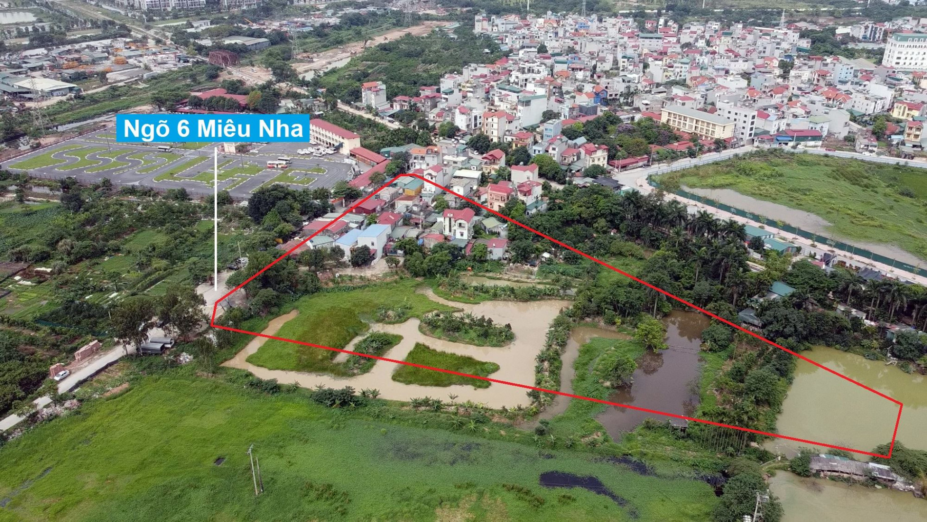 Những khu đất sắp thu hồi để xây trường học ở quận Nam Từ Liêm, Hà Nội (phần 6)