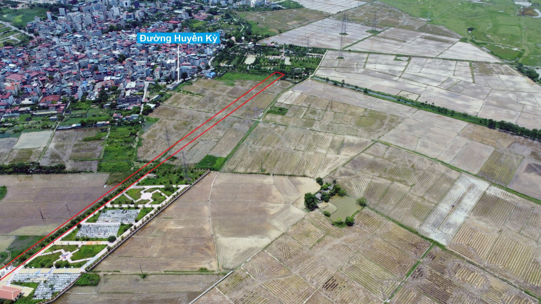 Đường sẽ mở theo quy hoạch ở phường Phú Lãm, Hà Đông, Hà Nội (phần 2)