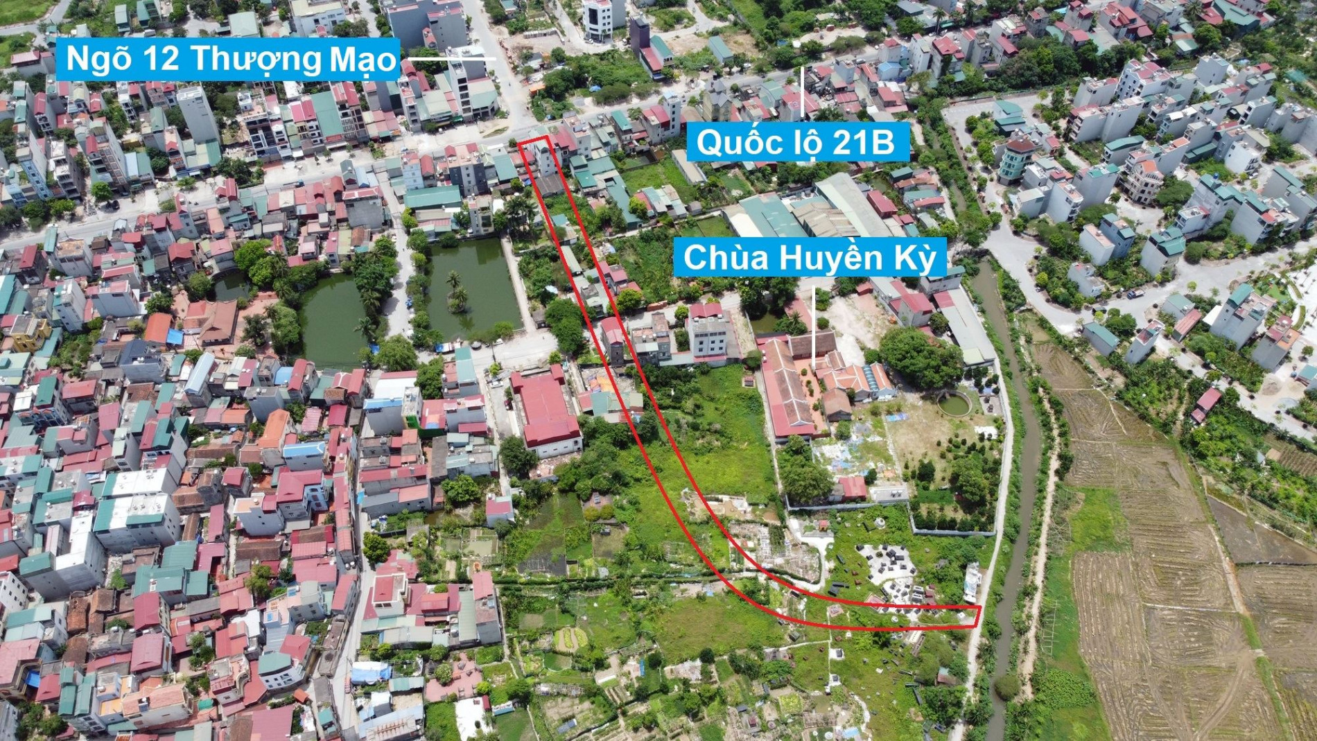 Đường sẽ mở theo quy hoạch ở phường Phú Lãm, Hà Đông, Hà Nội (phần 2)
