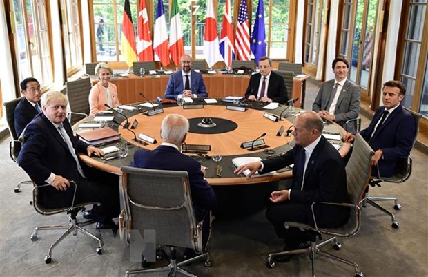 Hoi nghi thuong dinh G7: Tai khang dinh cac muc tieu bao ve khi hau hinh anh 1