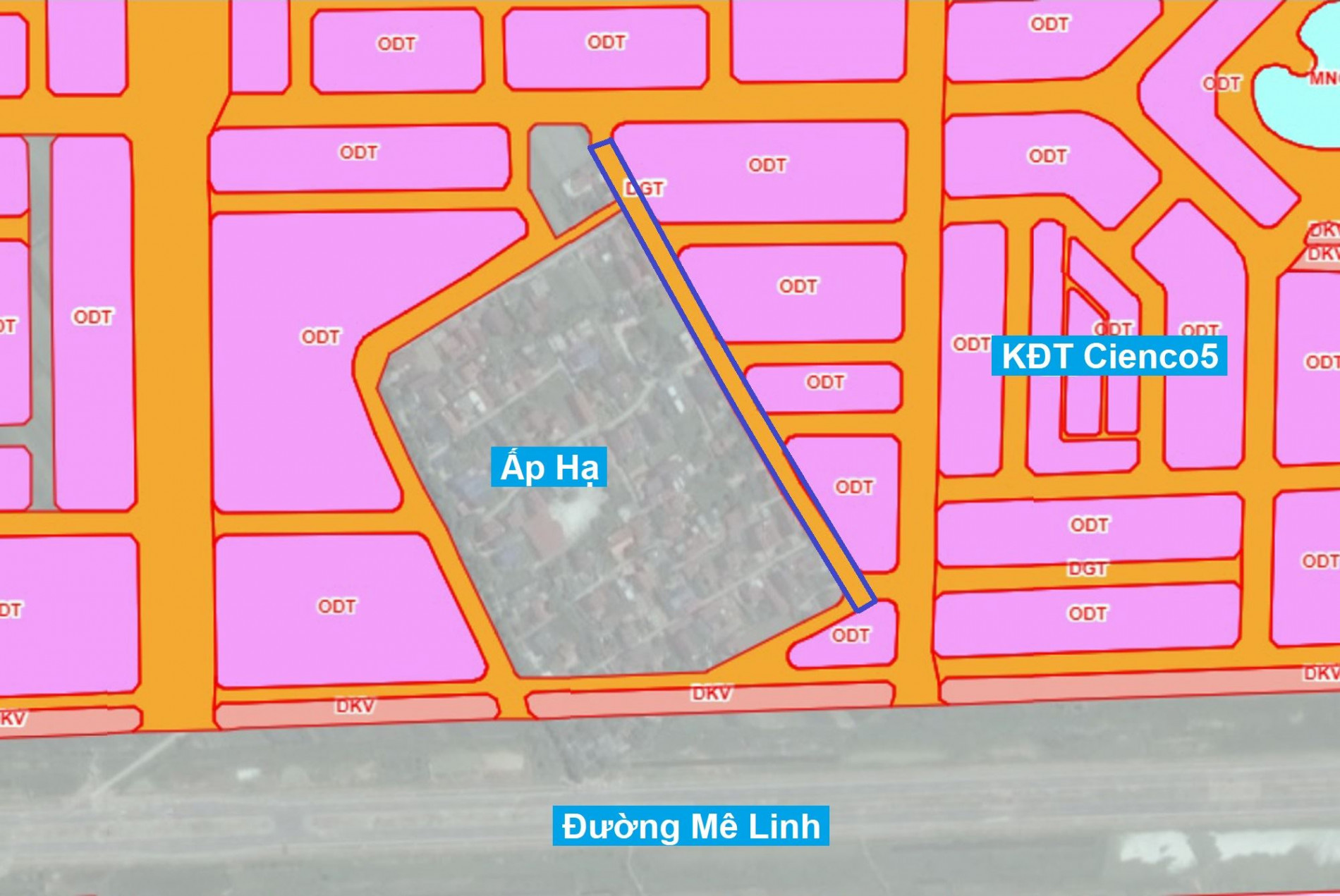 Những khu đất sắp thu hồi để mở đường ở xã Mê Linh, Mê Linh, Hà Nội (phần 2)