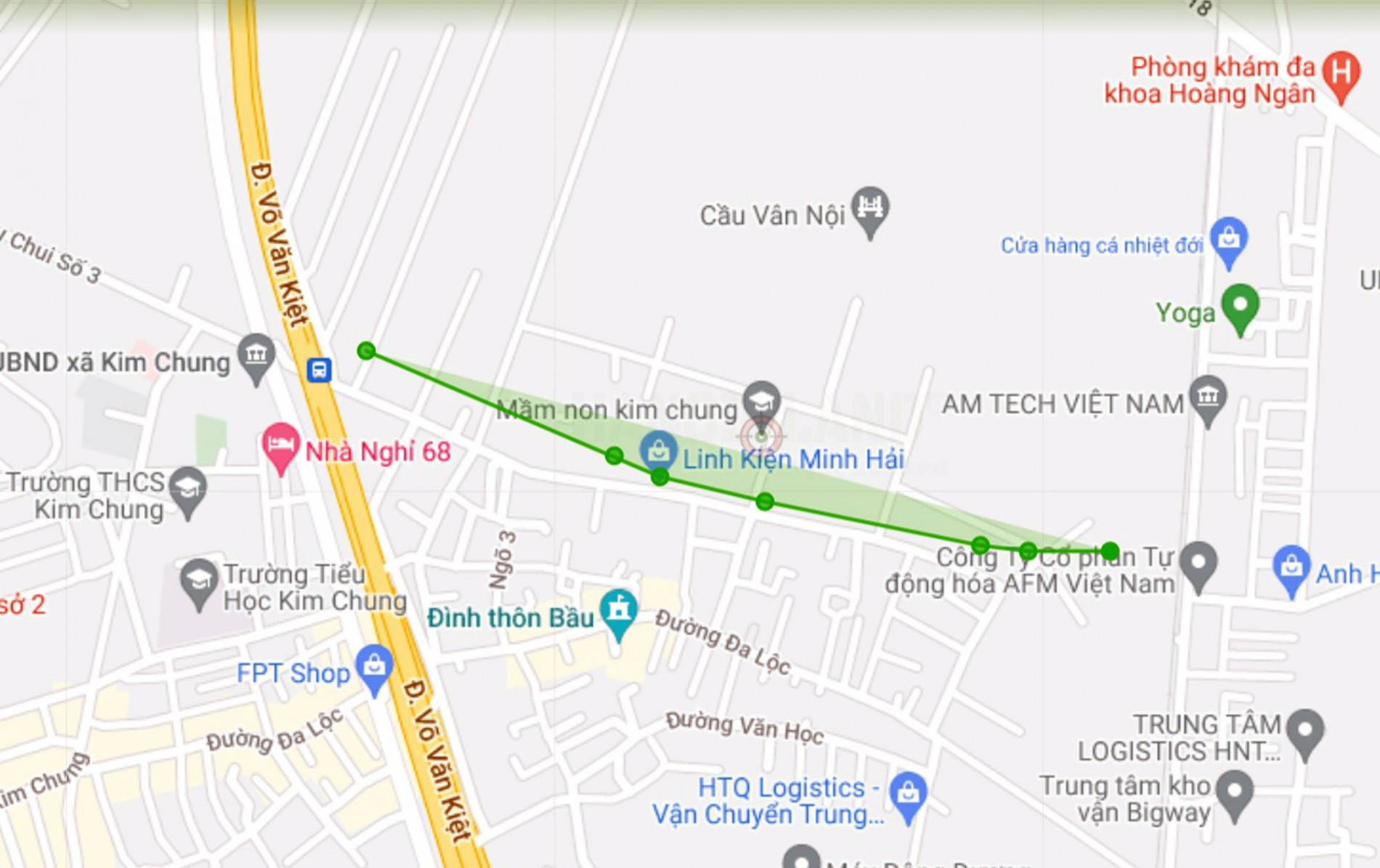 Đường sẽ mở theo quy hoạch ở xã Kim Chung, Đông Anh, Hà Nội (phần 4)