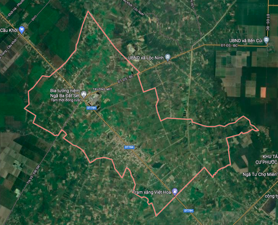 Đường sẽ mở theo quy hoạch ở xã Truông Mít, huyện Dương Minh Châu, tỉnh Tây Ninh (phần 2)