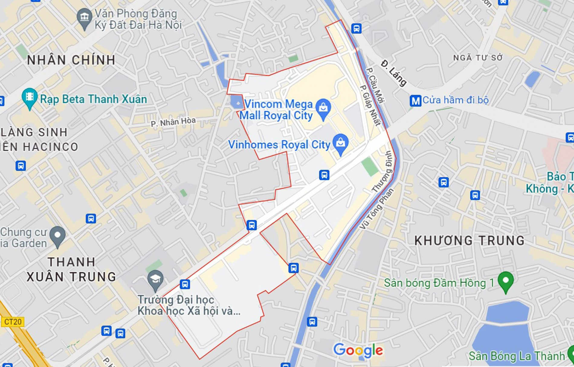 Đường sẽ mở theo quy hoạch ở phường Thượng Đình, Thanh Xuân, Hà Nội (phần 3)