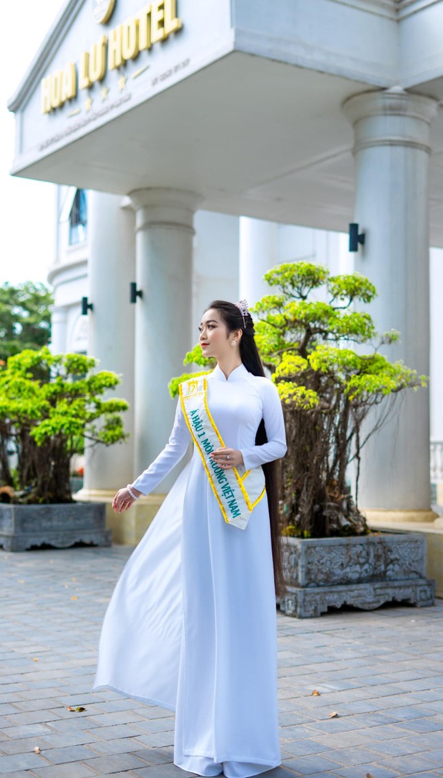Á Hậu 1 Hoa hậu Môi trường Việt Nam: ‘Tôi muốn lan tỏa thông điệp tích cực về môi trường với xã hội’ ảnh 9