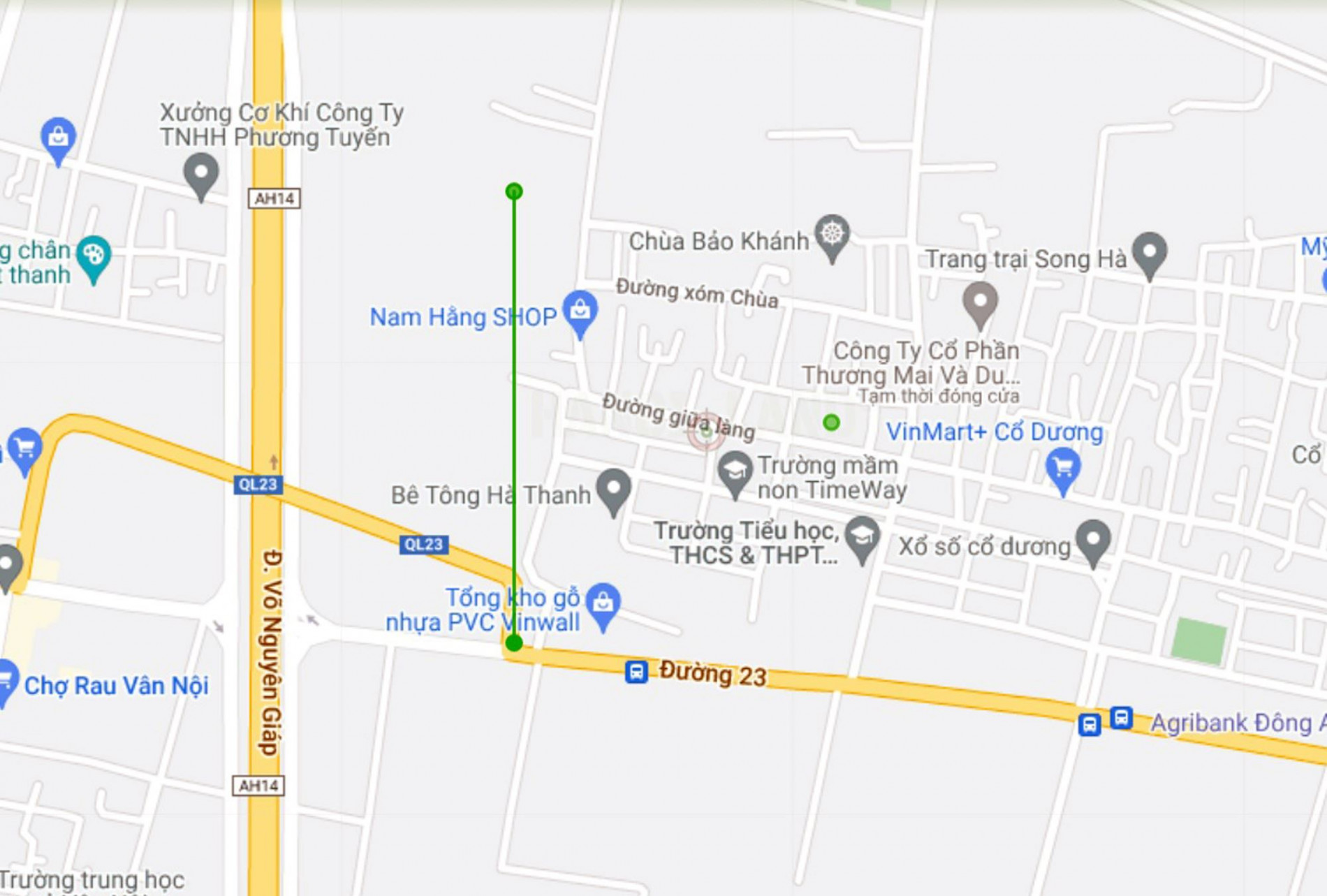 Đường sẽ mở theo quy hoạch ở xã Tiên Dương, Đông Anh, Hà Nội (phần 4)