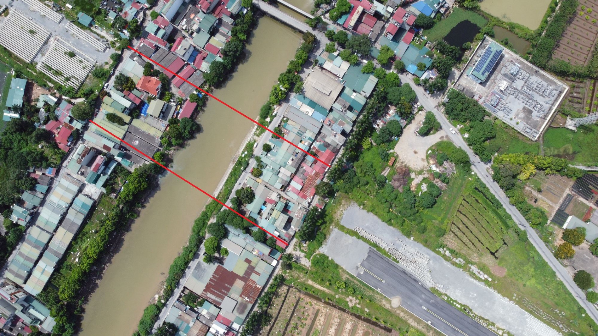 Toàn cảnh thu hồi đất làm đường Tây Thăng Long qua phường Cổ Nhuế 2, Bắc Từ Liêm, Hà Nội