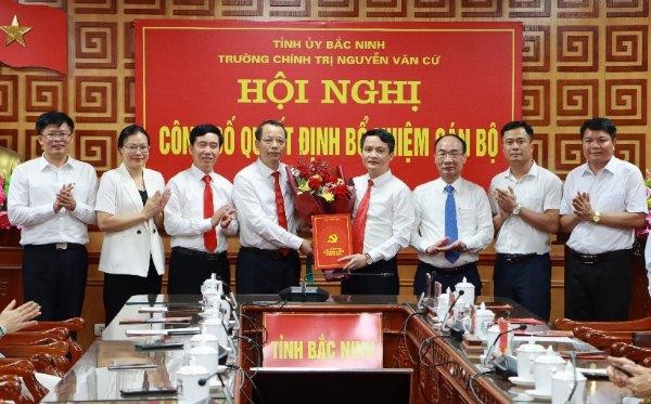 Bắc Ninh: Hiệu trưởng trường Chính trị làm Giám đốc Sở ảnh 1