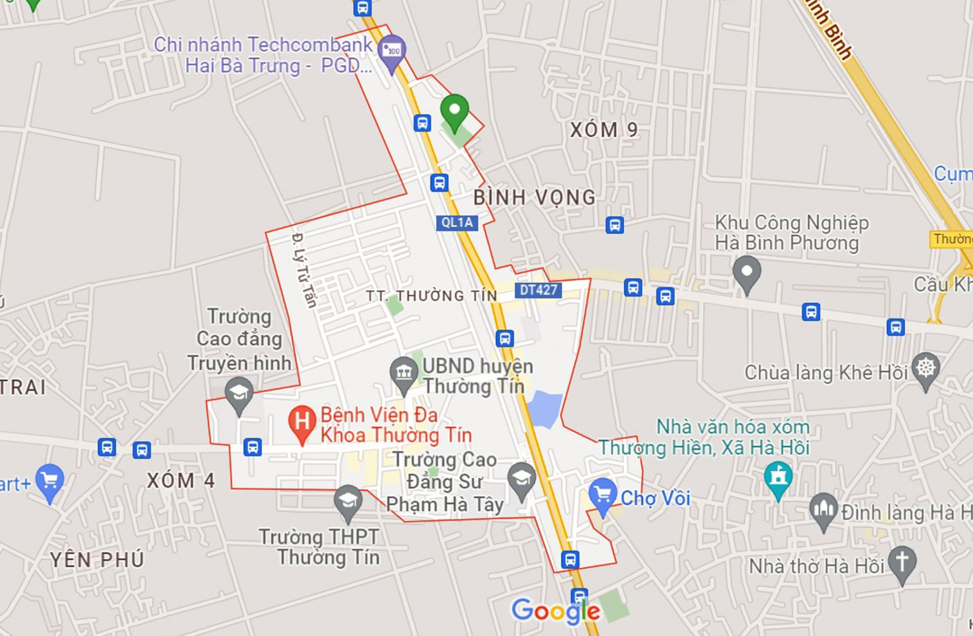 Đường sẽ mở theo quy hoạch ở thị trấn Thường Tín, Thường Tín, Hà Nội (phần 1)