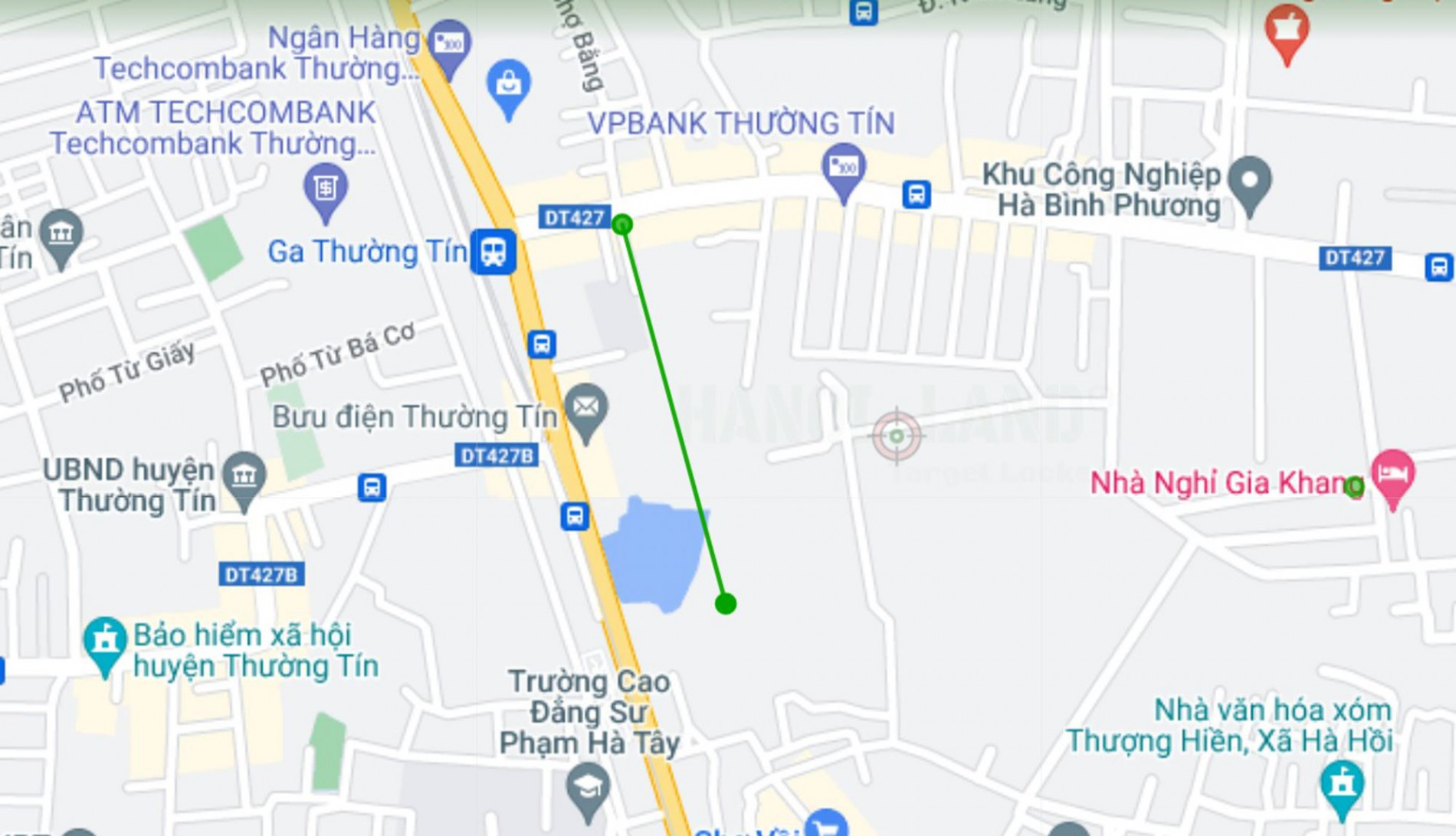 Đường sẽ mở theo quy hoạch ở thị trấn Thường Tín, Thường Tín, Hà Nội (phần 1)