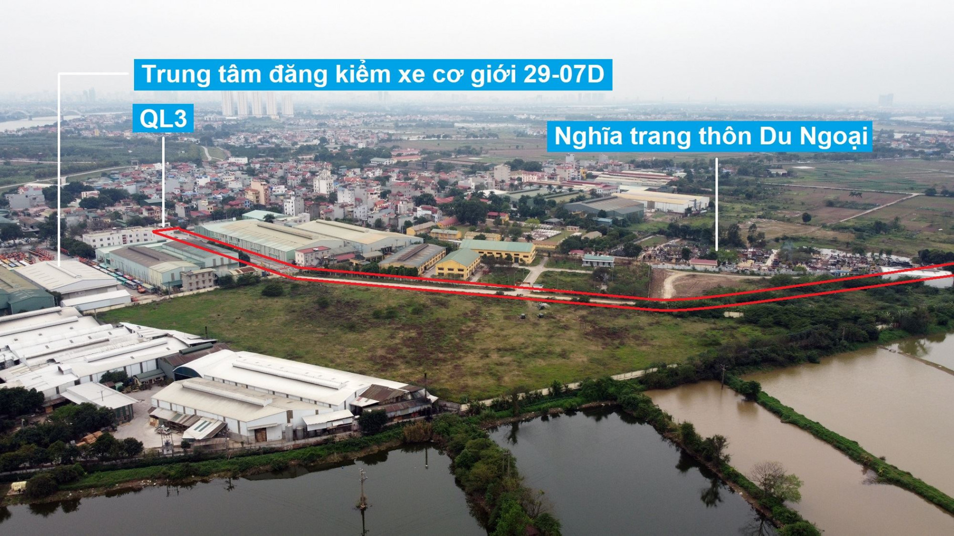Đường sẽ mở theo quy hoạch ở xã Mai Lâm, Đông Anh, Hà Nội (phần 5)