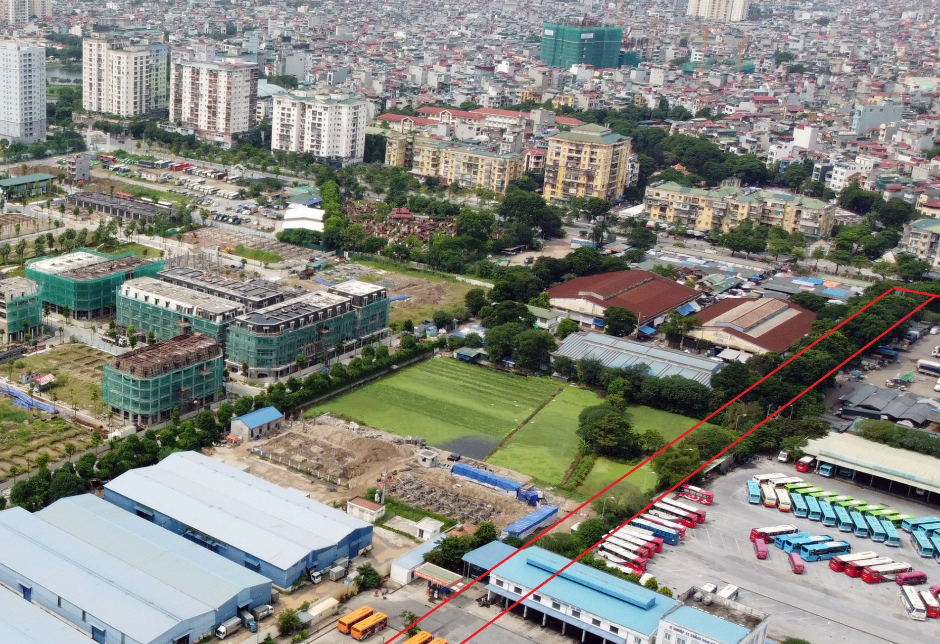 Đường sẽ mở theo quy hoạch ở phường Hoàng Văn Thụ, Hoàng Mai, Hà Nội (phần 2)