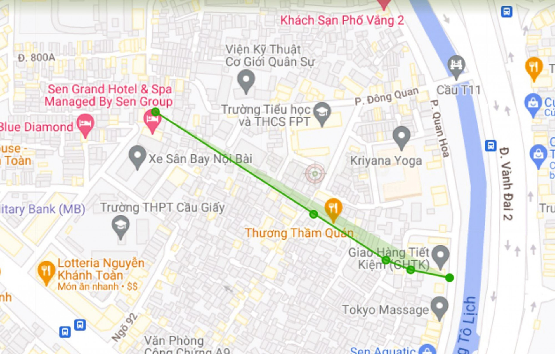 Đường sẽ mở theo quy hoạch ở phường Nghĩa Đô, Cầu Giấy, Hà Nội (phần 2)
