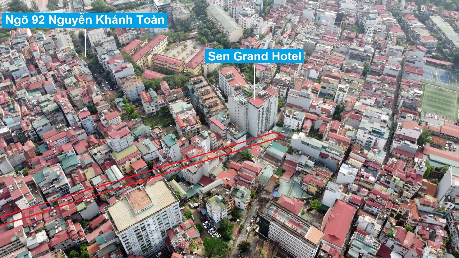 Đường sẽ mở theo quy hoạch ở phường Nghĩa Đô, Cầu Giấy, Hà Nội (phần 2)