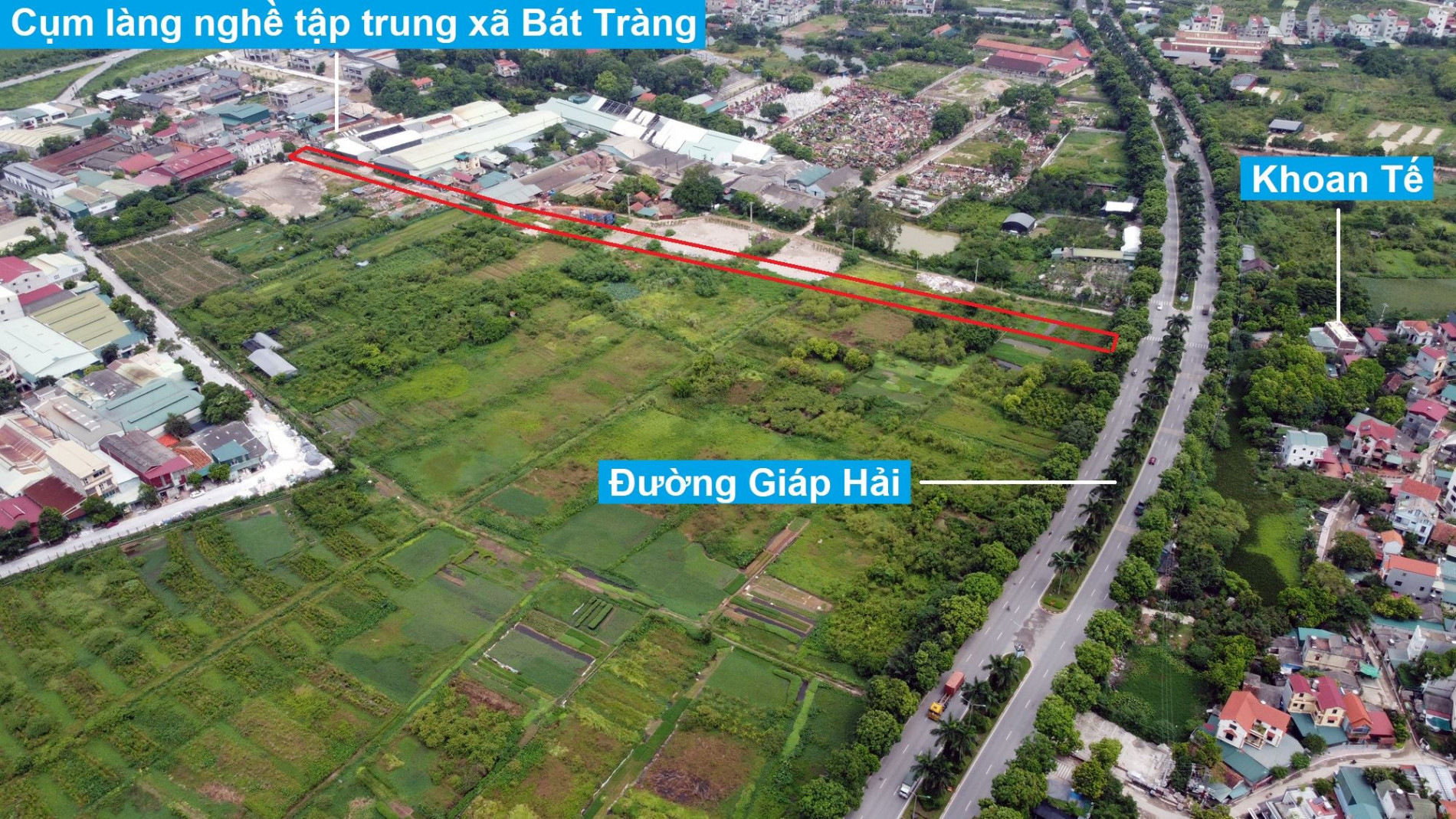 Đường sẽ mở theo quy hoạch ở xã Đa Tốn, Gia Lâm, Hà Nội (phần 3)