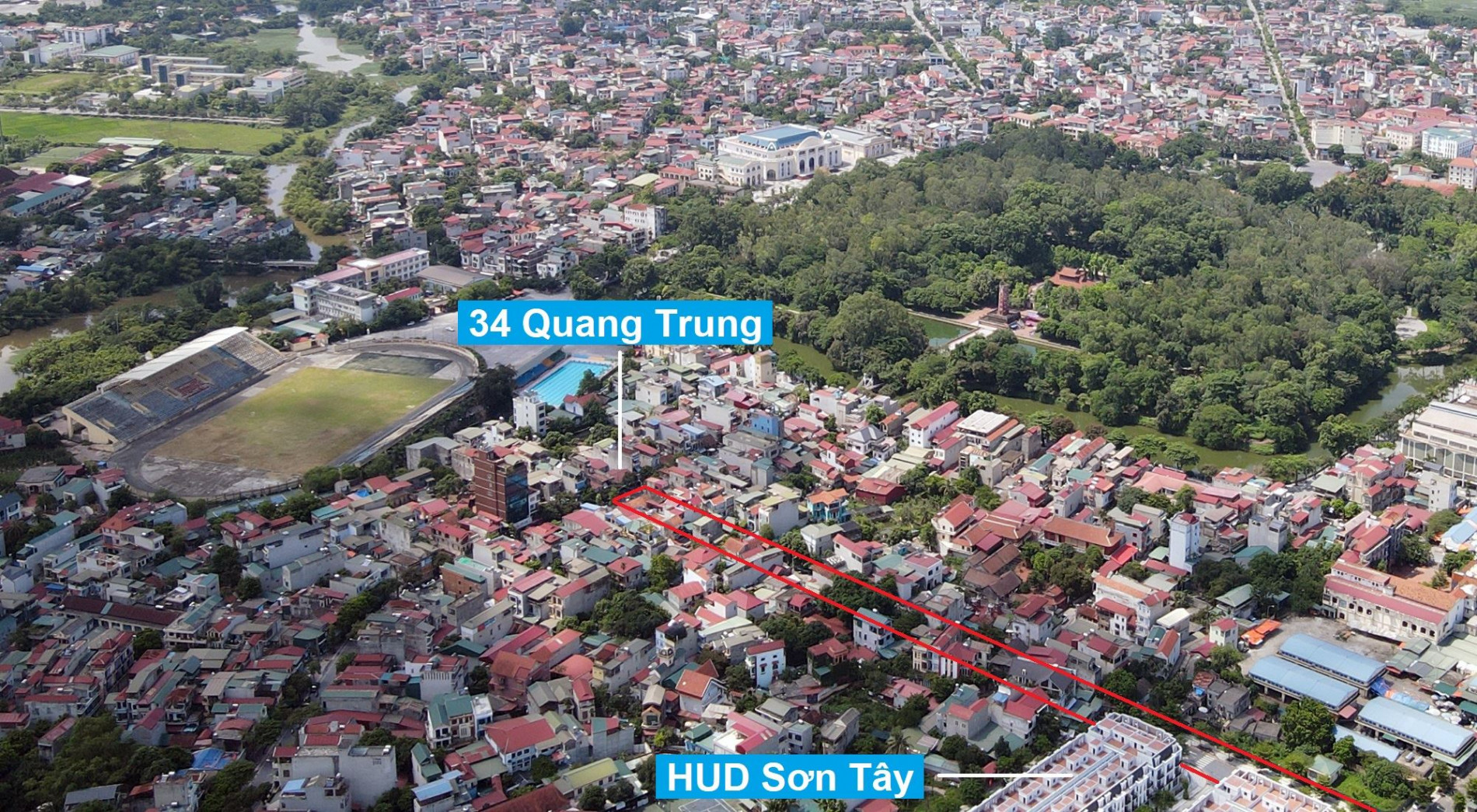 Đường sẽ mở theo quy hoạch ở thị xã Sơn Tây, Hà Nội (phần 2)