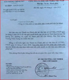 TP.Hồ Chí Minh: UBND quận 4 thực hiện Kết luận của Thanh tra Chính phủ