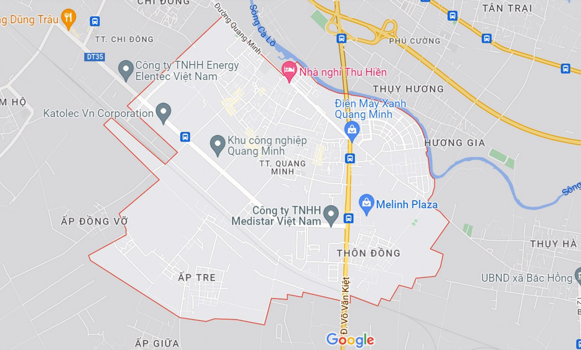 Đường sẽ mở theo quy hoạch ở thị trấn Quang Minh, Mê Linh, Hà Nội (phần 2)