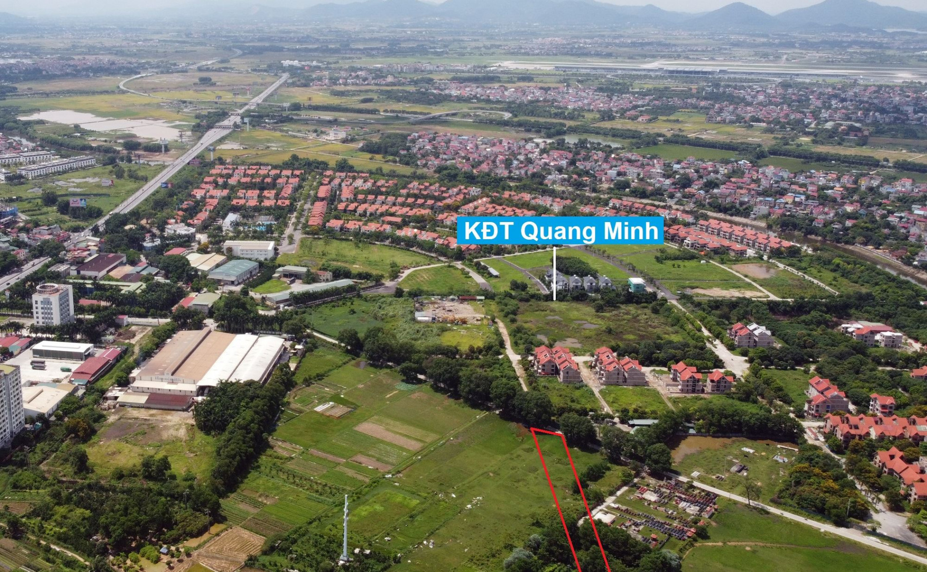 Đường sẽ mở theo quy hoạch ở thị trấn Quang Minh, Mê Linh, Hà Nội (phần 2)